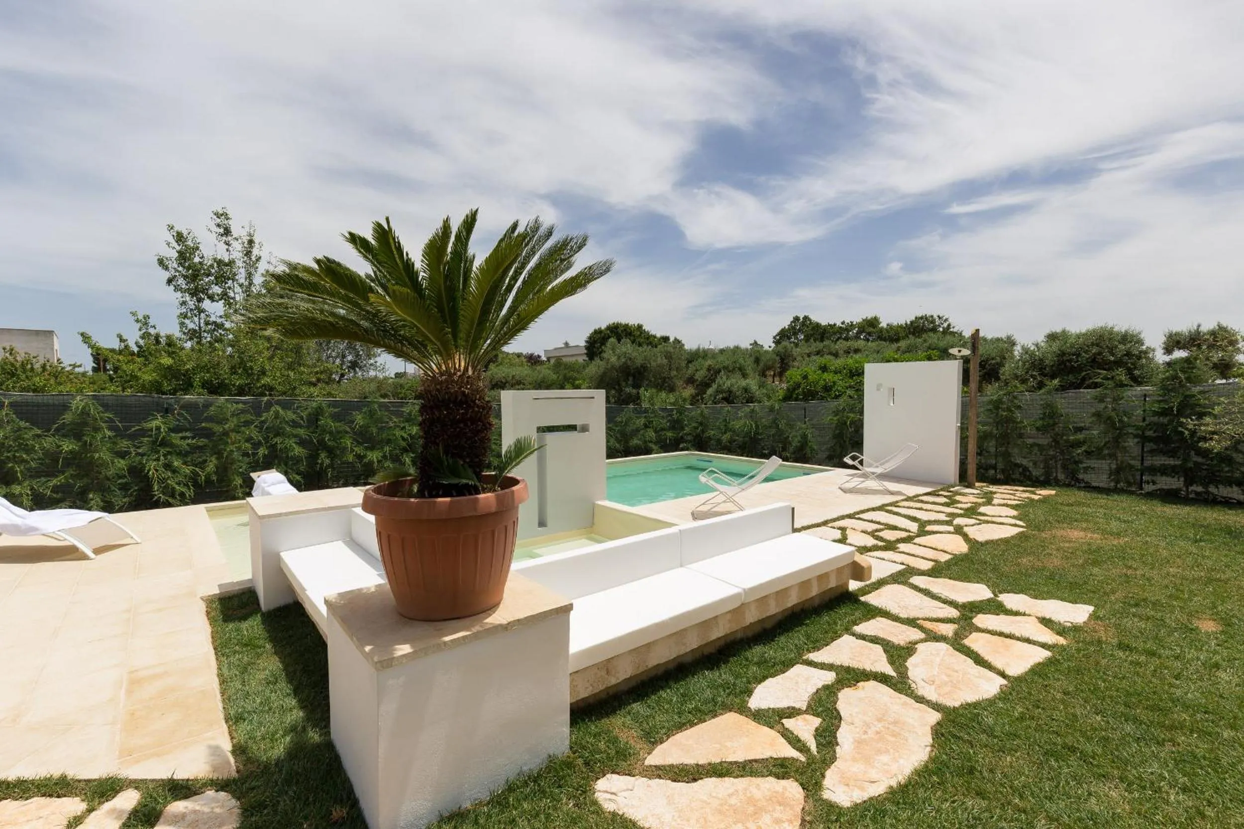 Patio in Dimora San Quirico - bed e breakfast - Cisternino