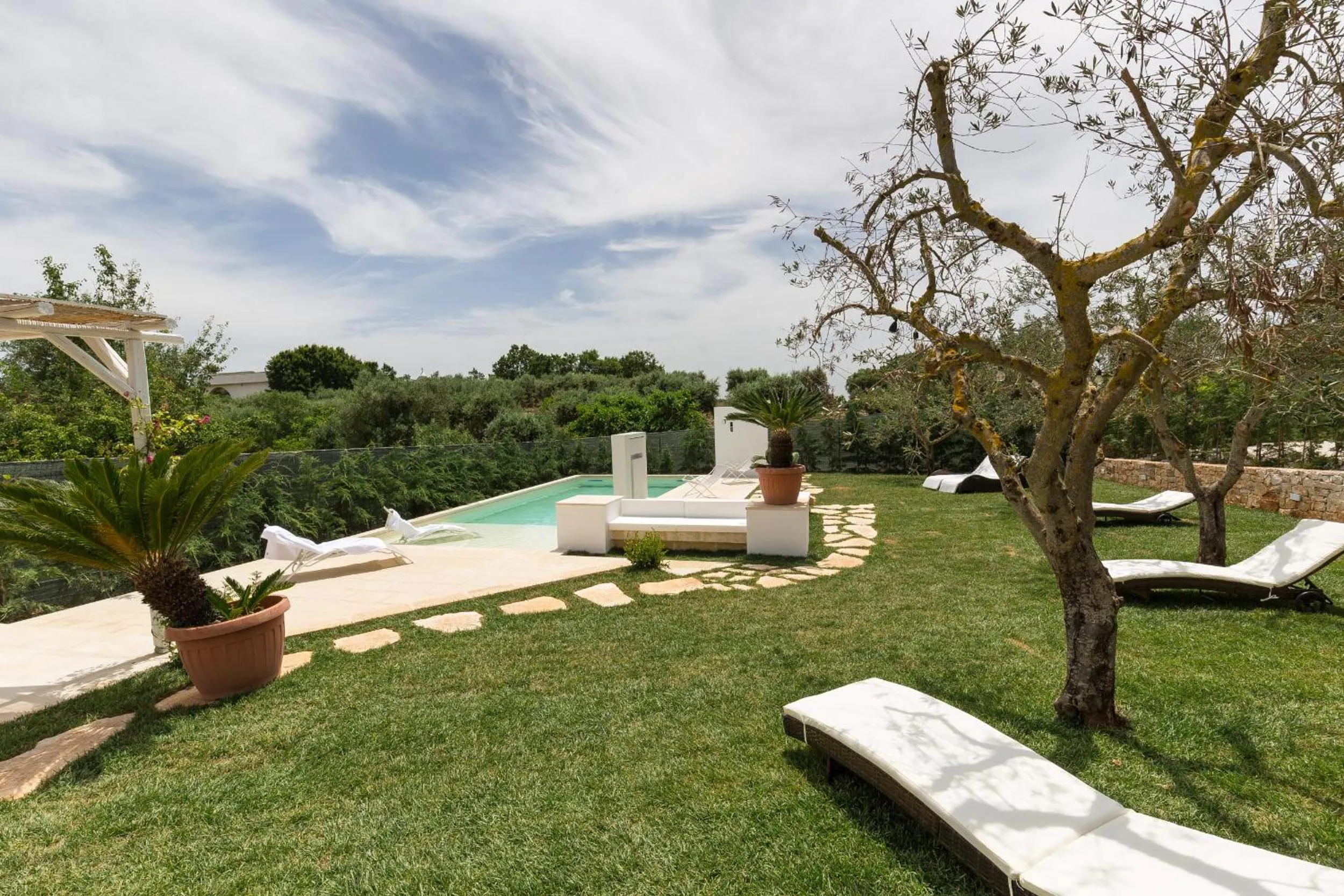 Patio in Dimora San Quirico - bed e breakfast - Cisternino