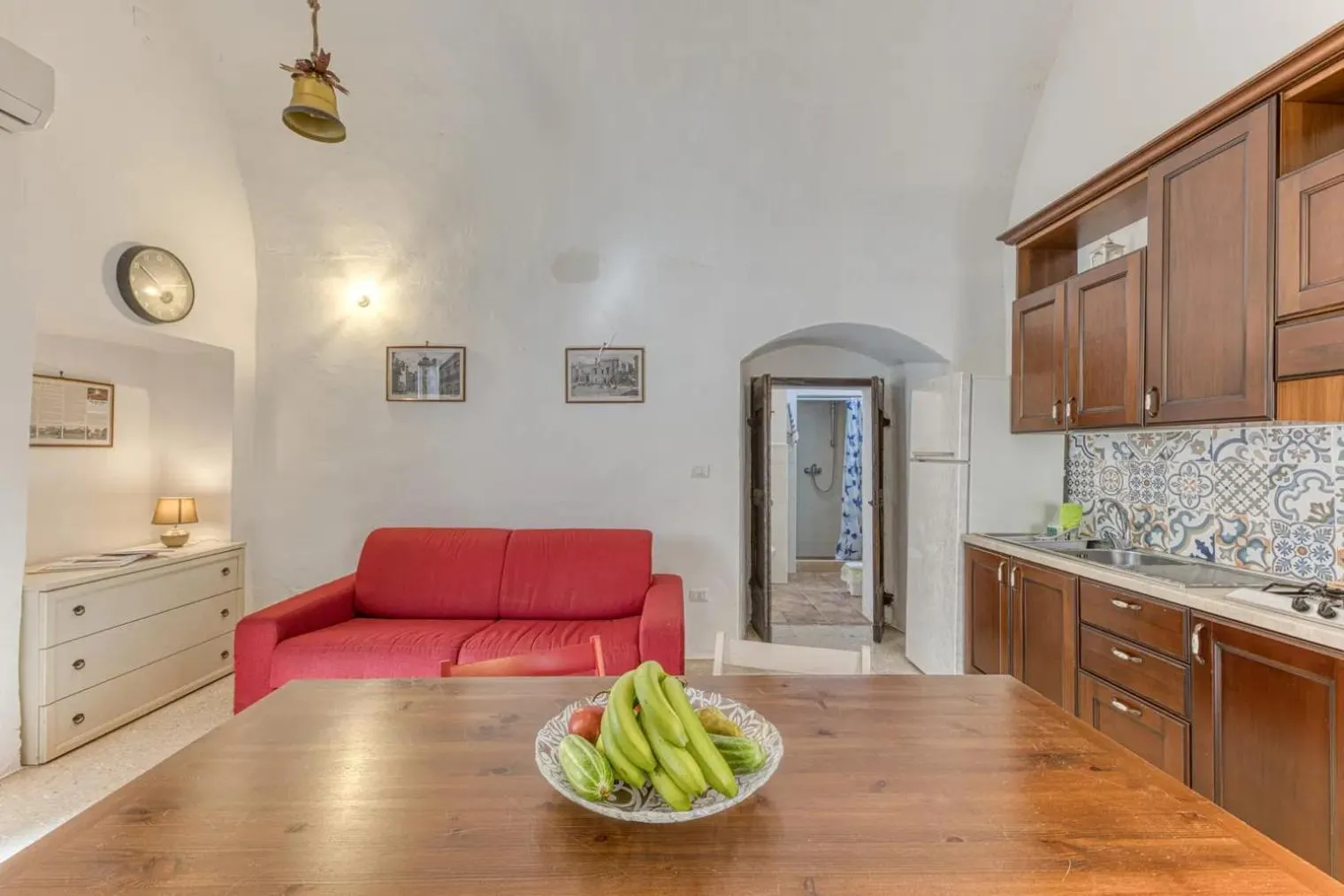 Dining area in La Corte dei Mille