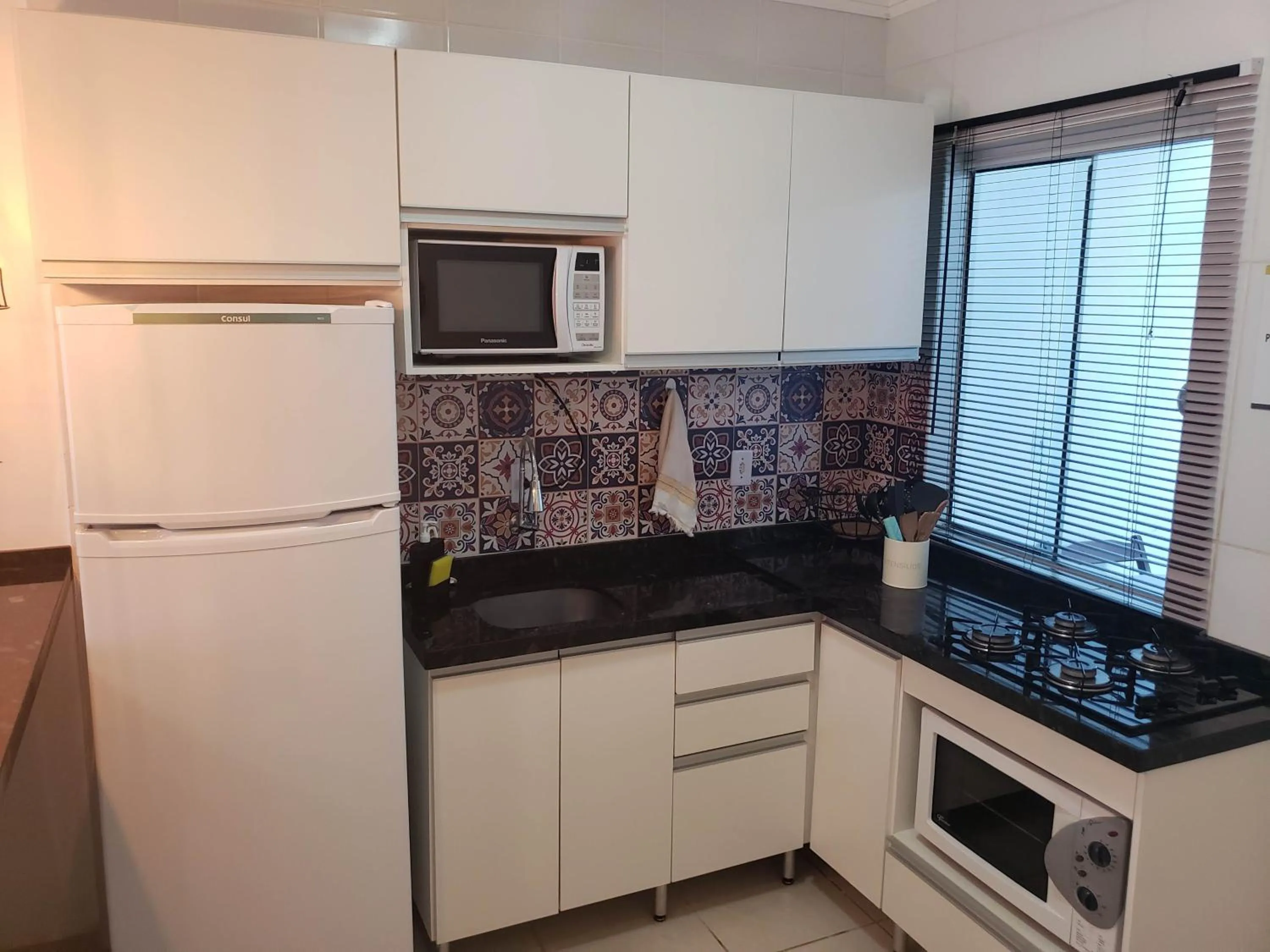 Communal kitchen in Residencial Catarina