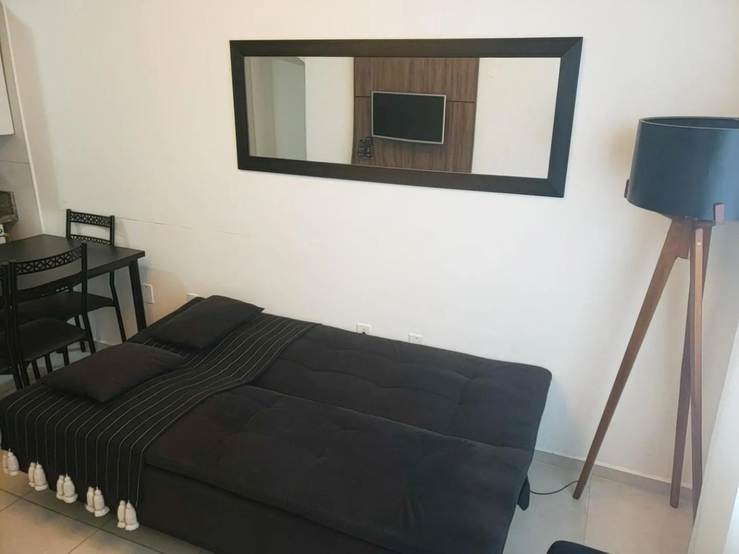 Living room, Bed in Residencial Catarina