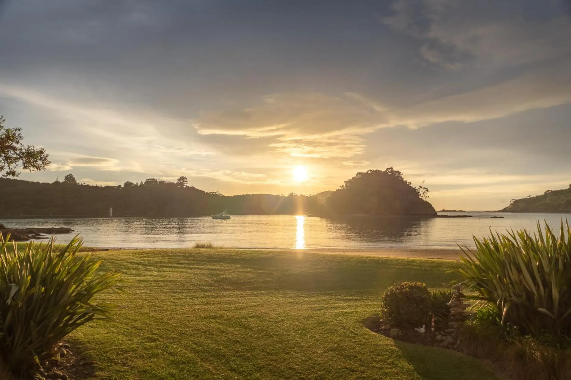 Nearby landmark in Absolute Beach front-Tutukaka Harbour