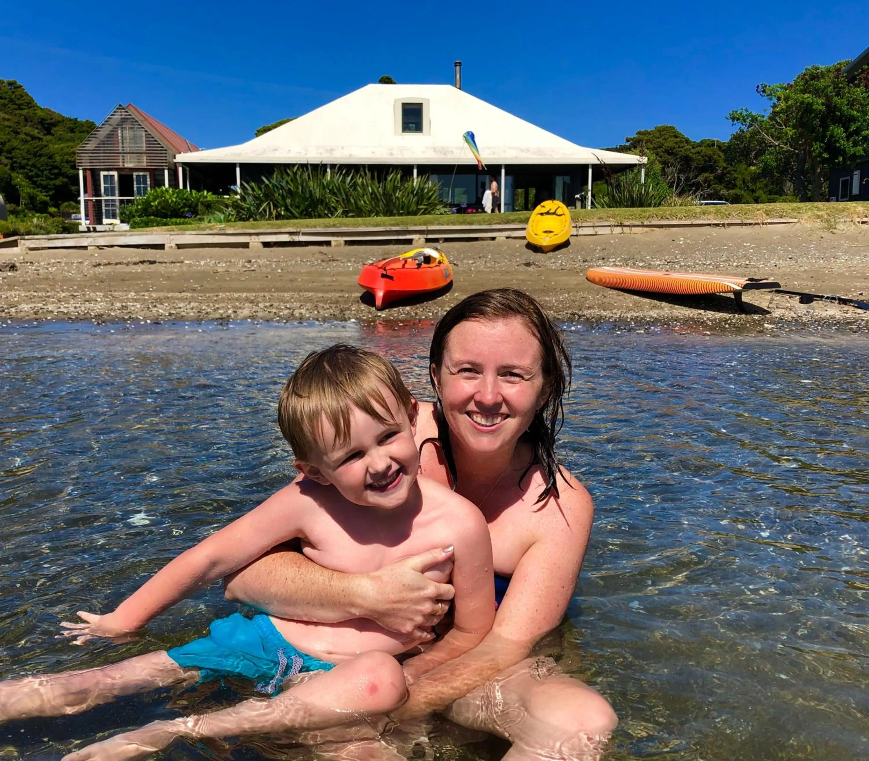 Day in Absolute Beach front-Tutukaka Harbour