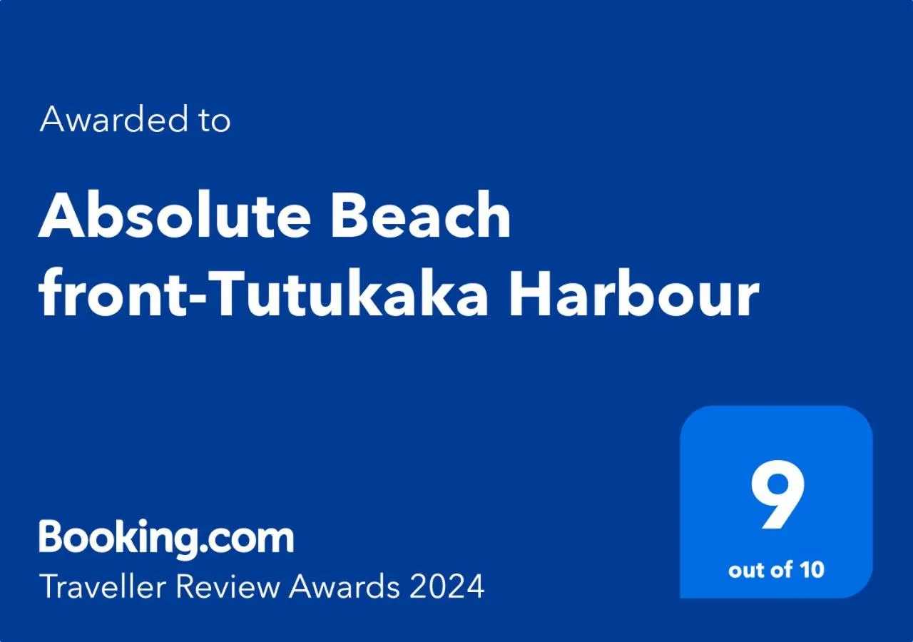 Property logo or sign in Absolute Beach front-Tutukaka Harbour