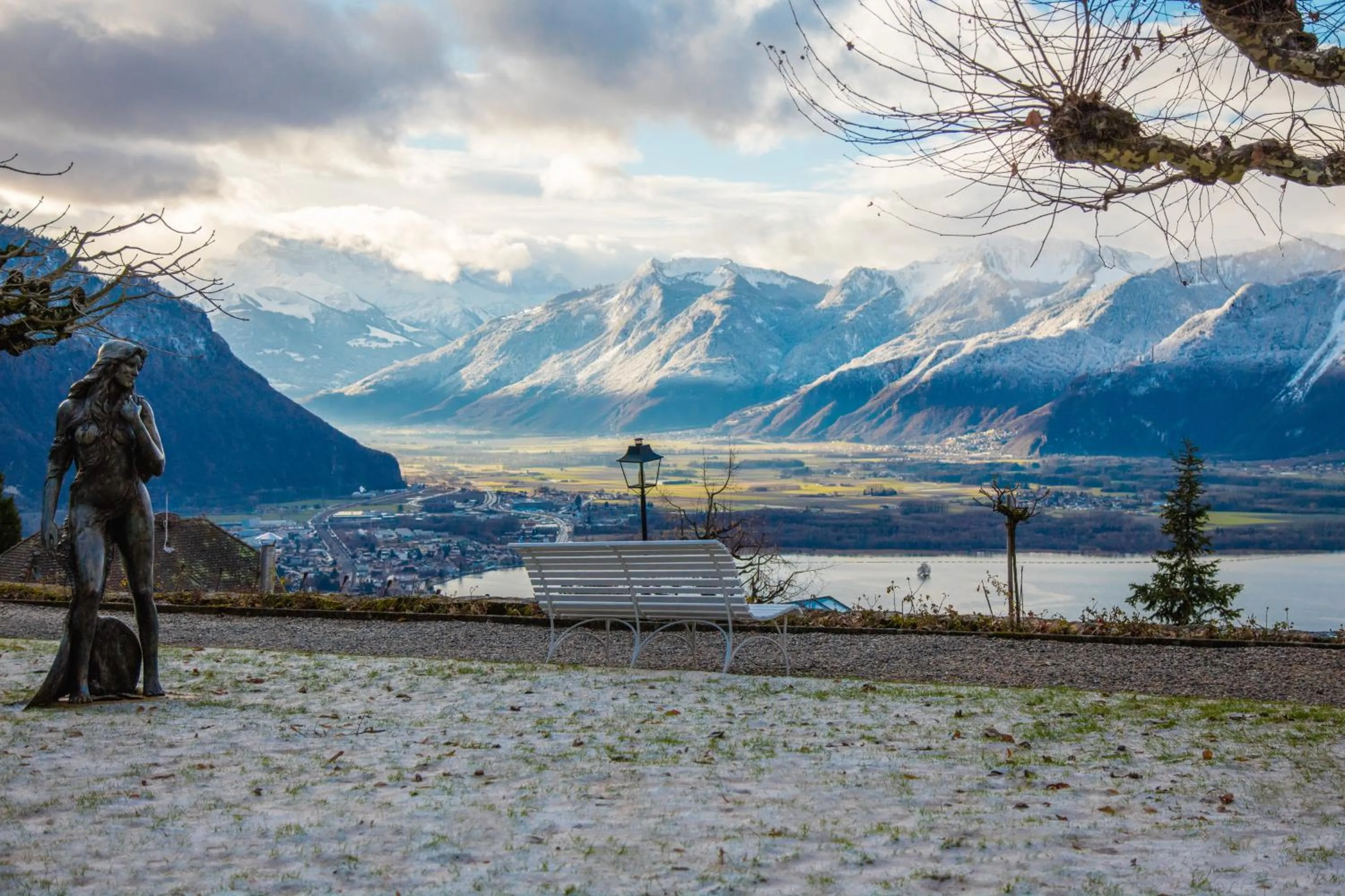 Natural landscape in Hotel Victoria Glion