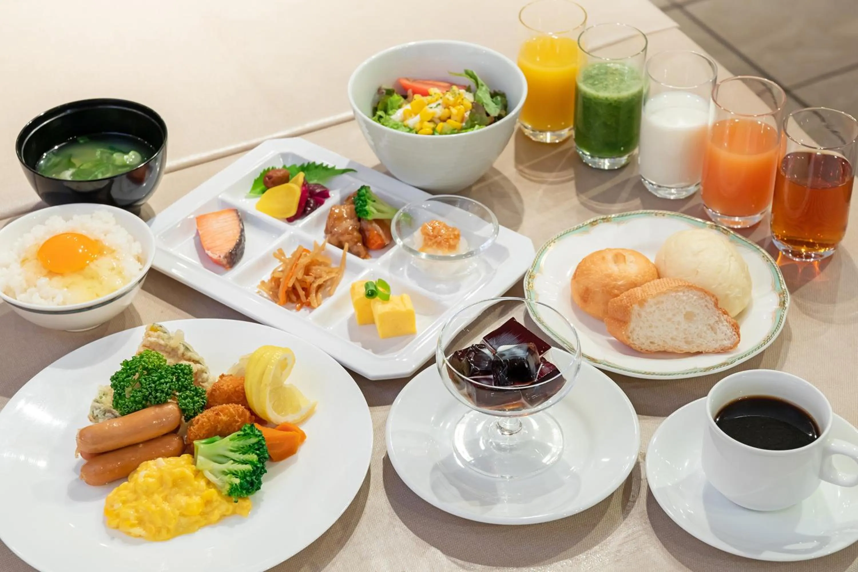 Breakfast in Akasaka Yoko Hotel