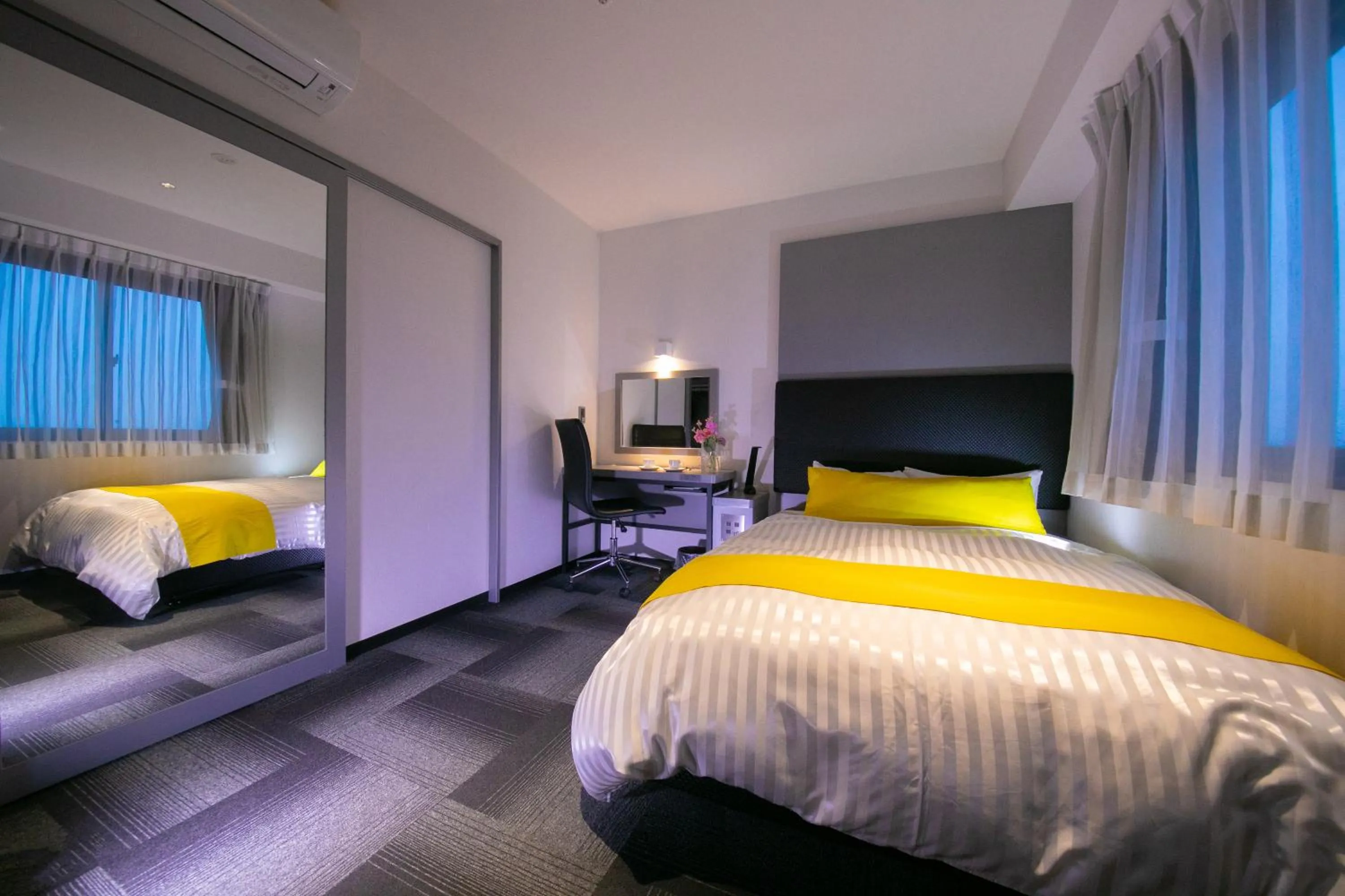 Photo of the whole room, Bed in Miyakonojo Green Hotel