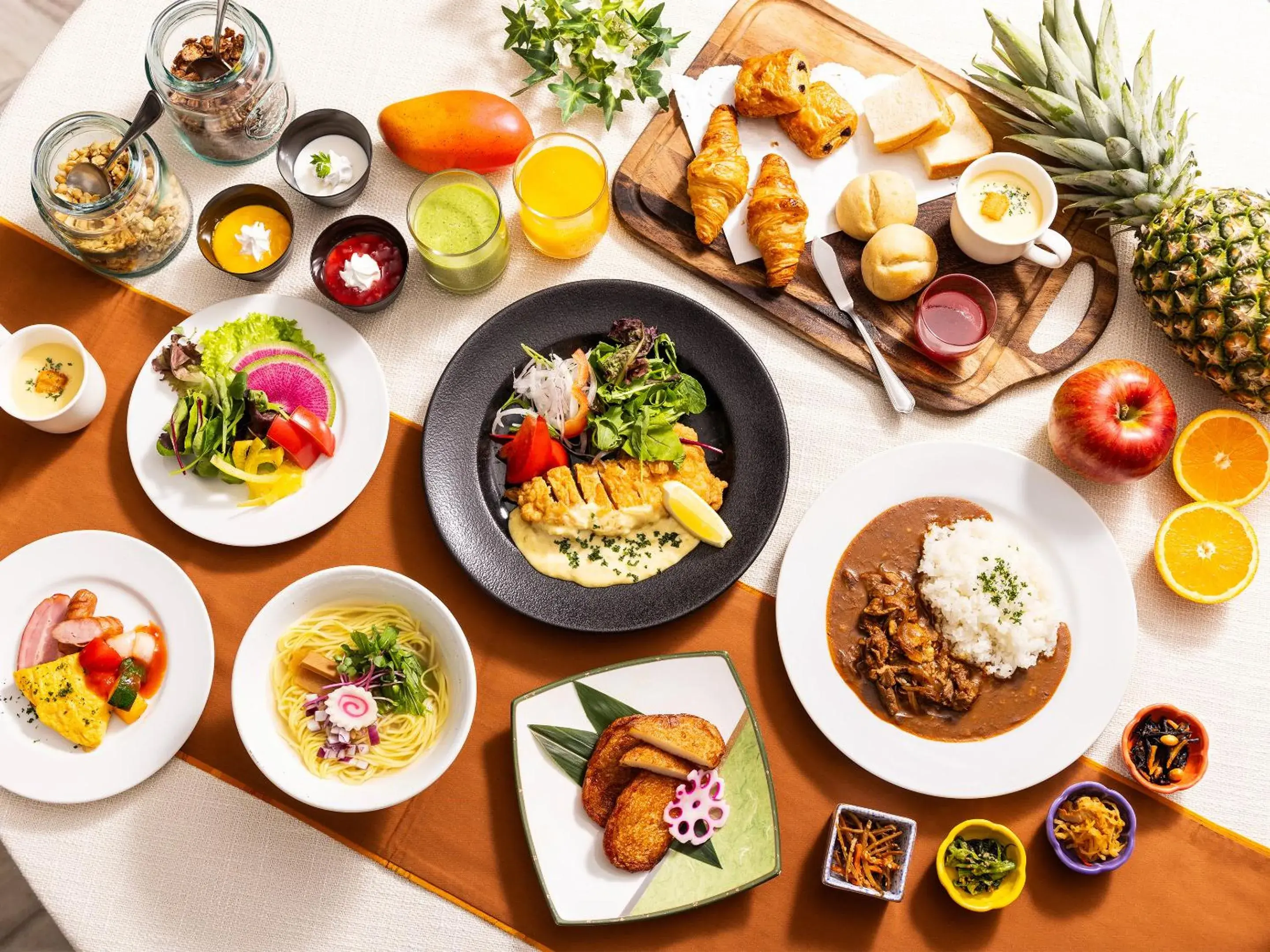 Breakfast in Miyakonojo Green Hotel Breakfast in Miyakonojo Green Hotel