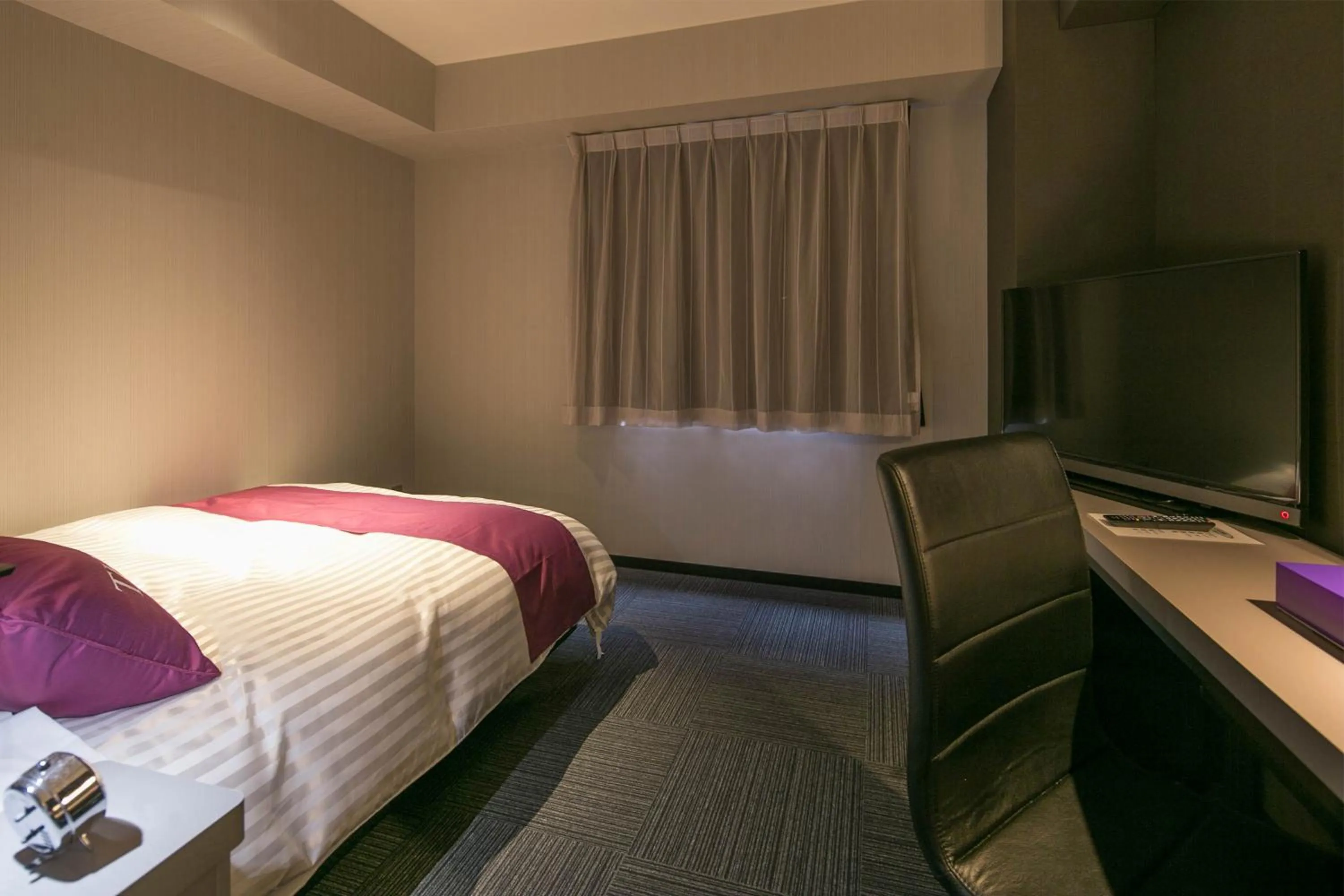 Decorative detail, Bed in Miyakonojo Green Hotel