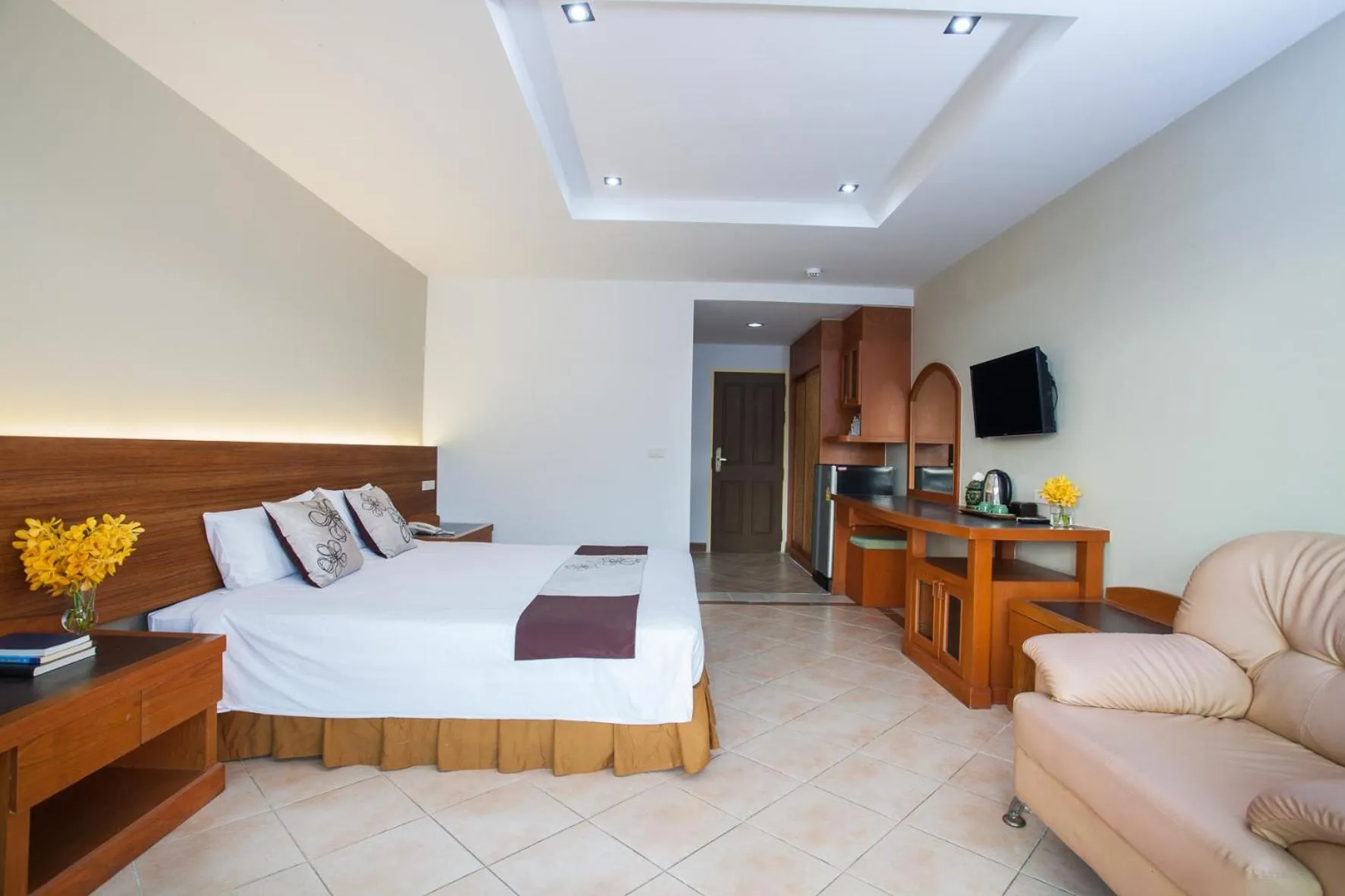 Bed in Diana Garden Resort - SHA Extra Plus