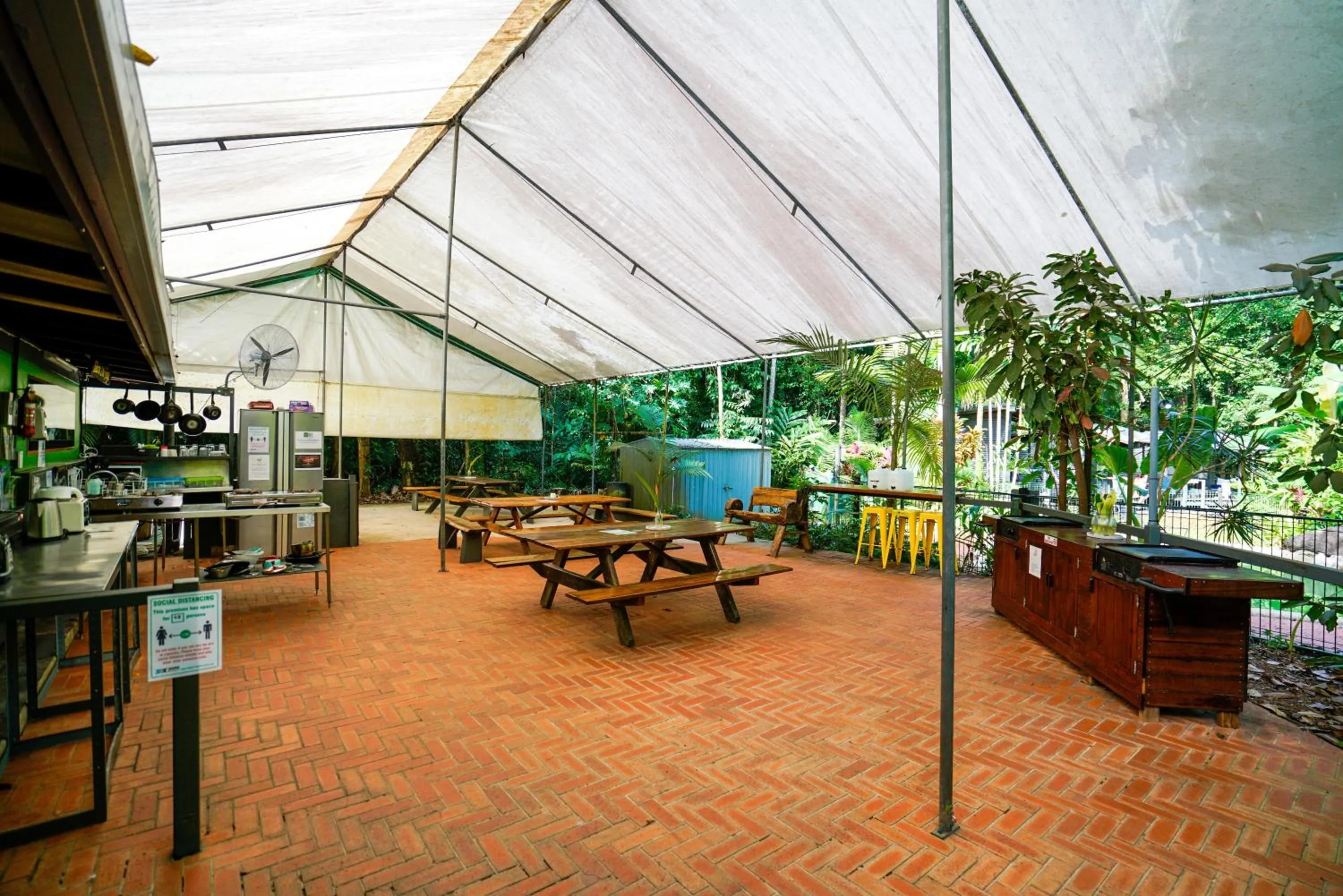 kitchen in Safari Lodge