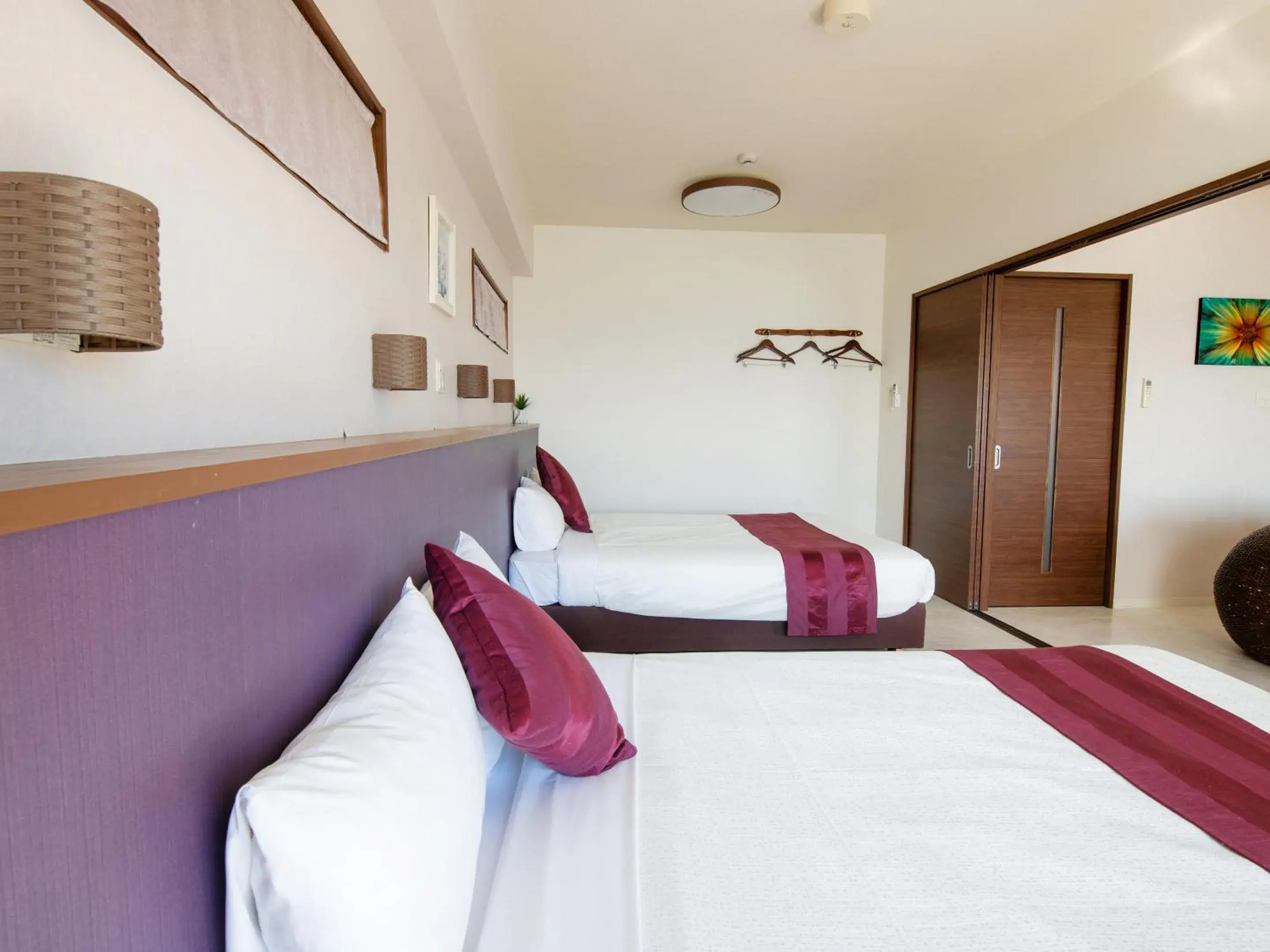 Bed in Cozy Stay In Itoman Bed in Cozy Stay In Itoman