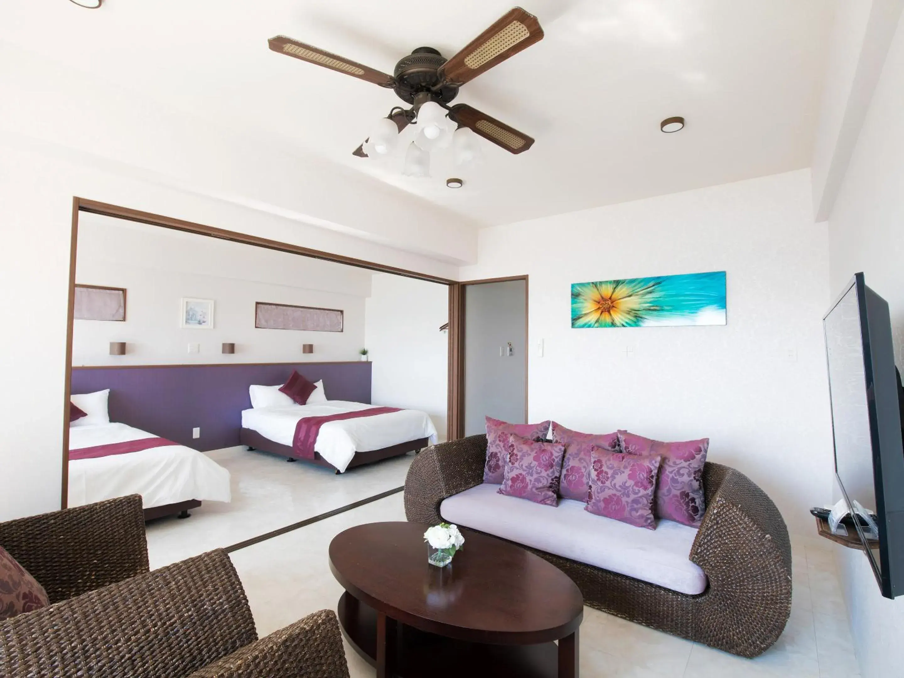 Bed in Cozy Stay In Itoman Bed in Cozy Stay In Itoman