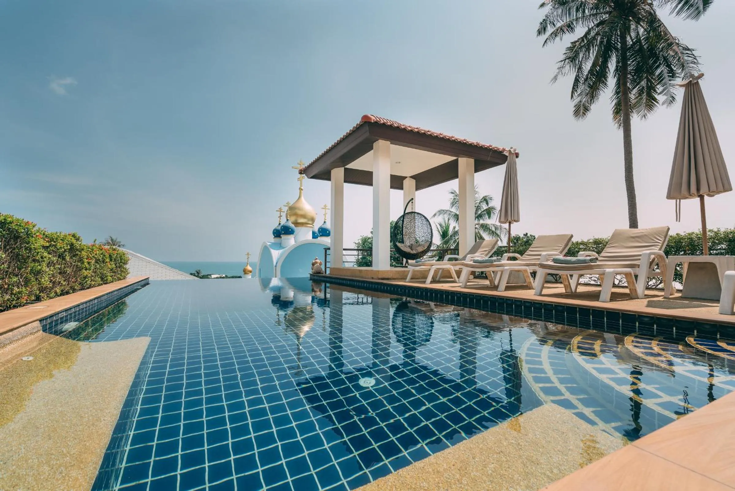 Swimming pool in Lilu Villa In Lamai
