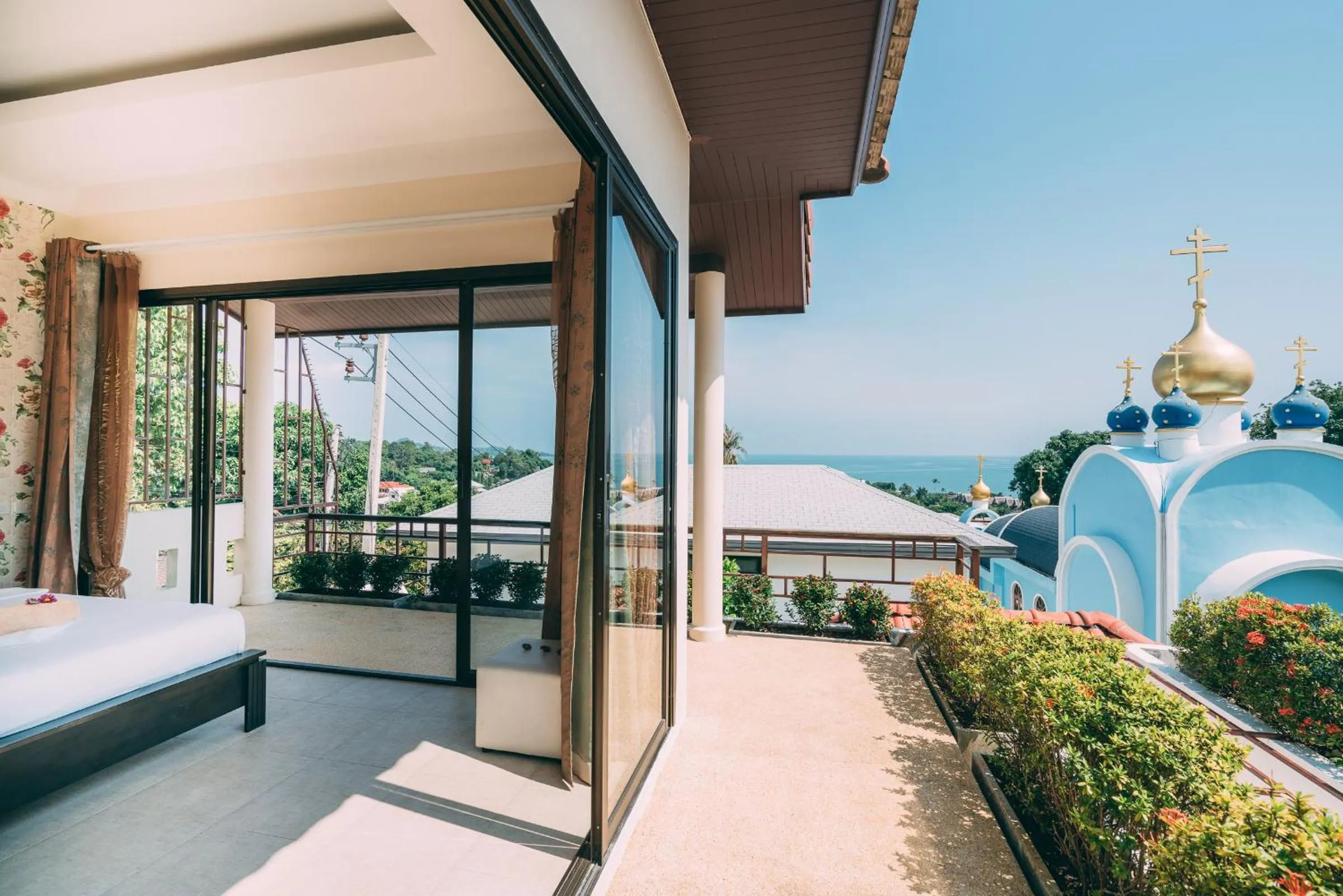 Balcony/Terrace in Lilu Villa In Lamai