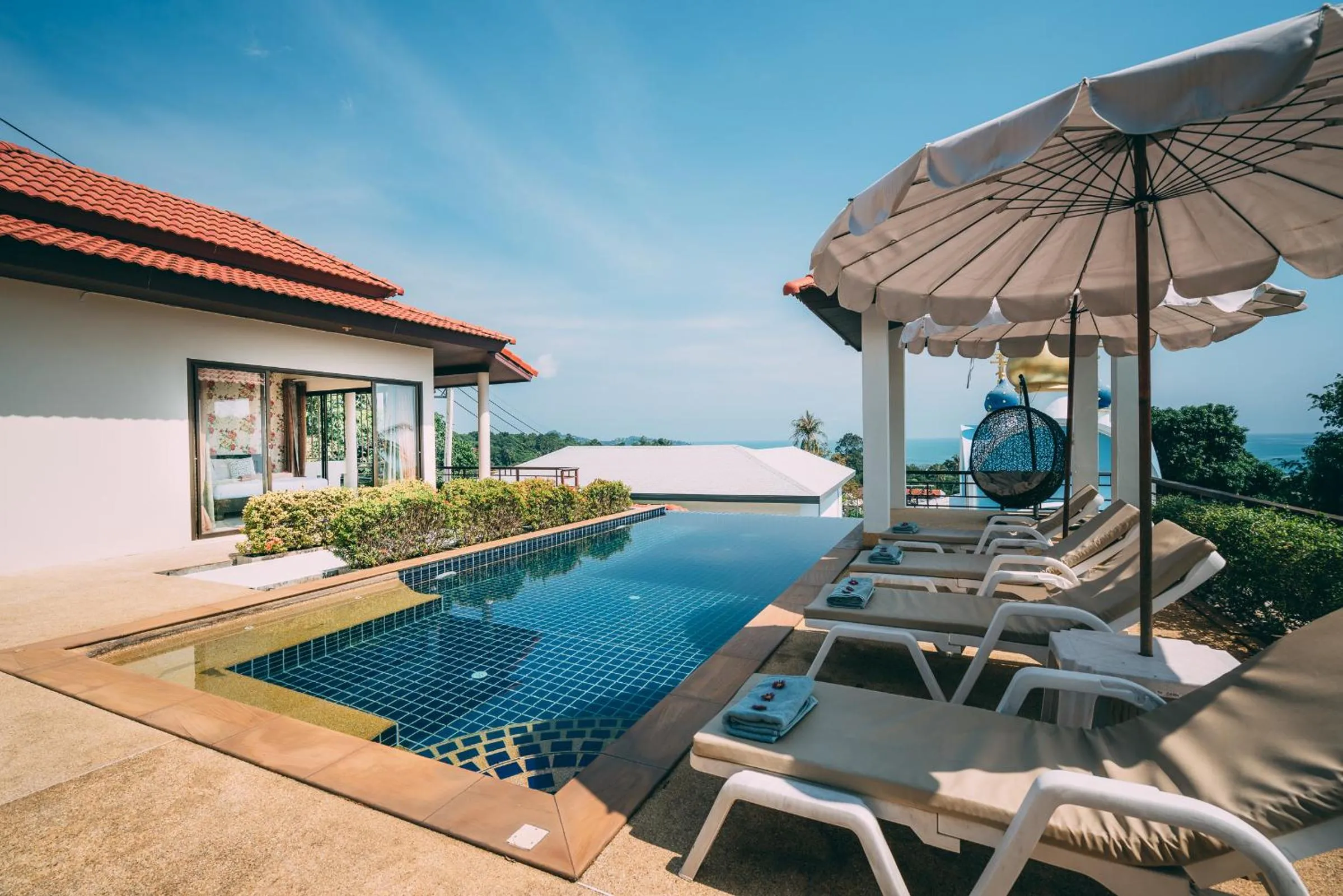 Shower in Lilu Villa In Lamai