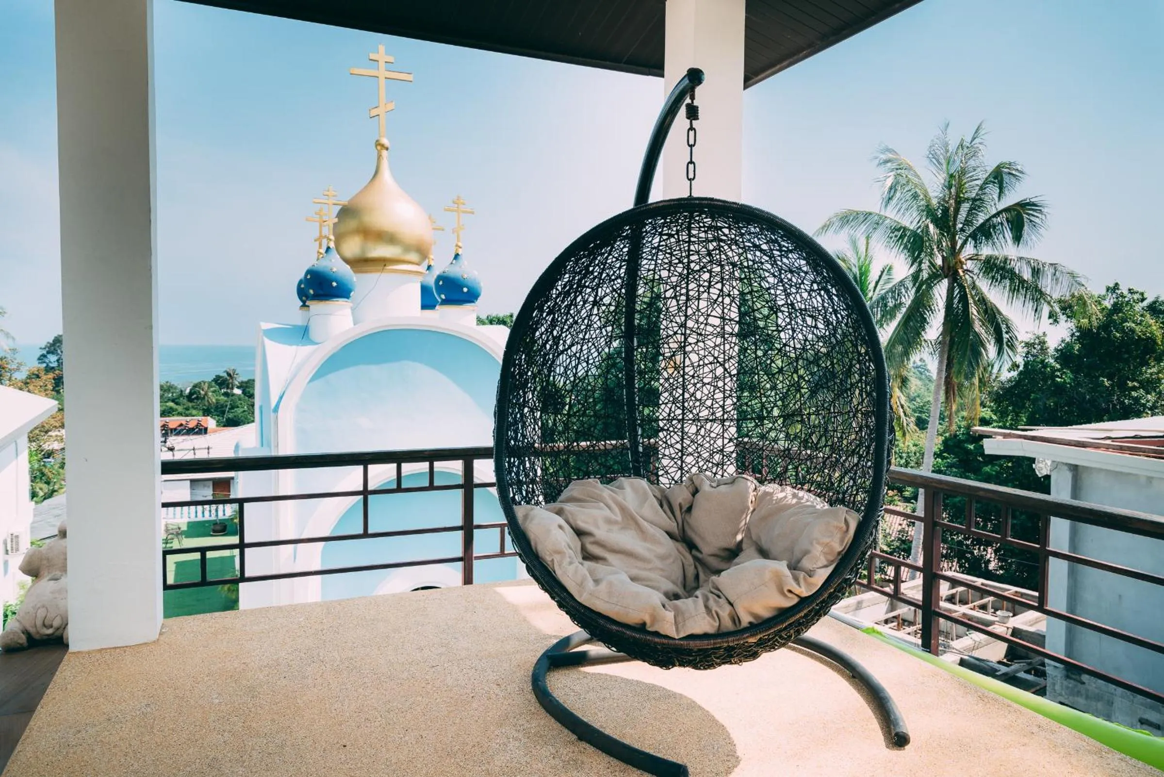 Patio in Lilu Villa In Lamai