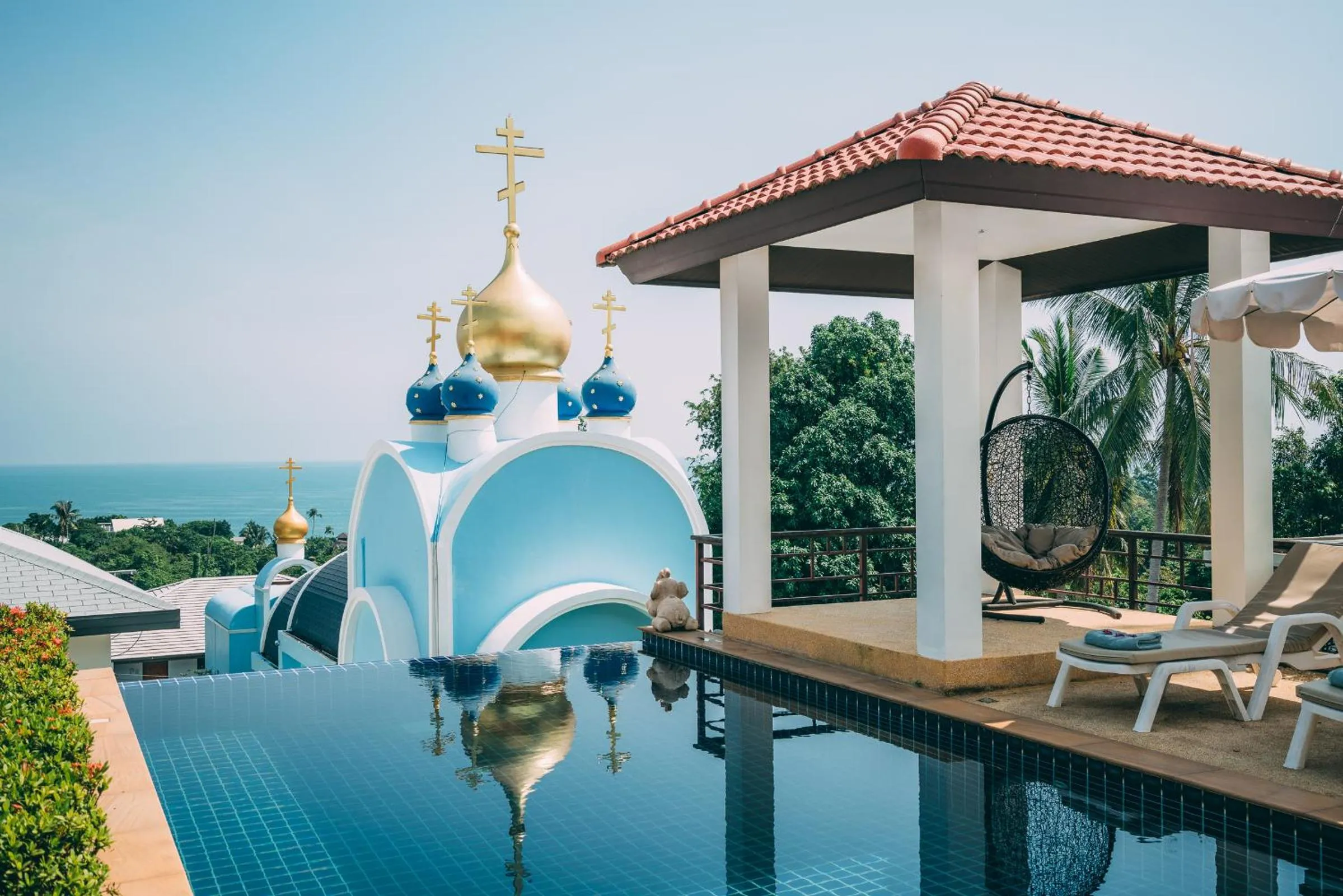 Swimming pool in Lilu Villa In Lamai