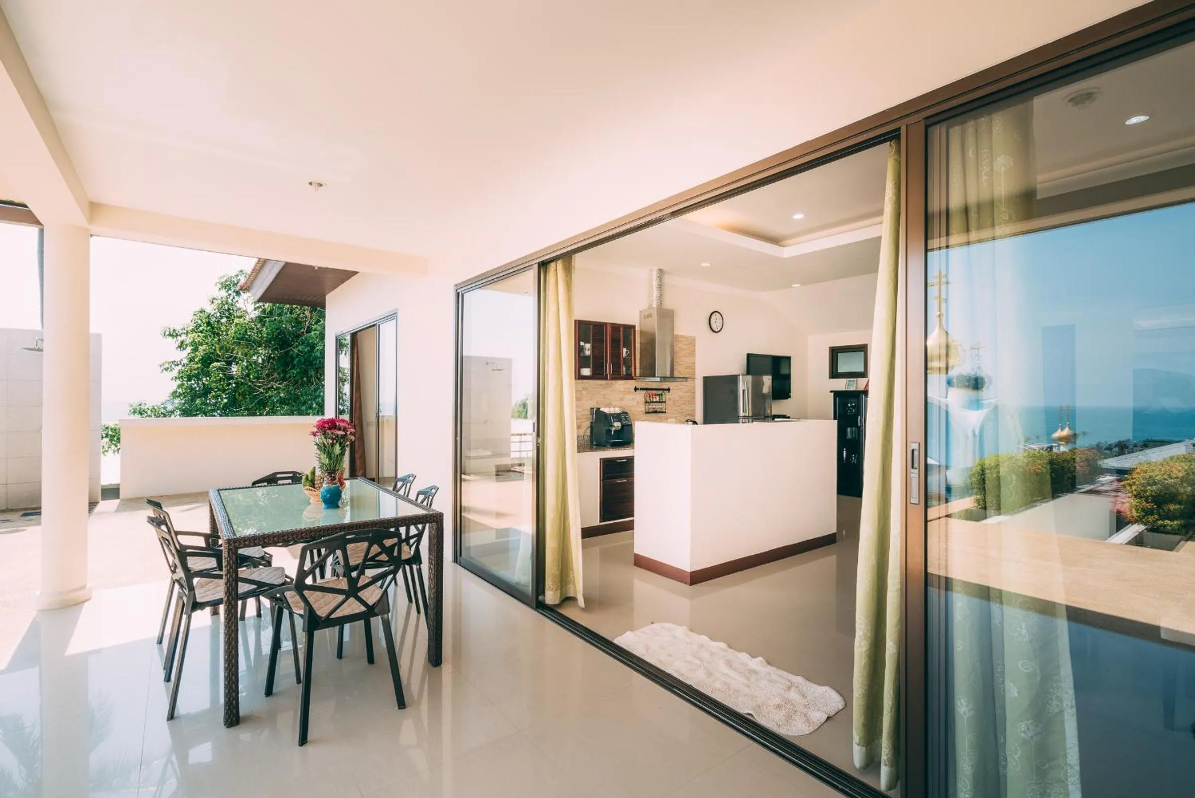 Balcony/Terrace in Lilu Villa In Lamai