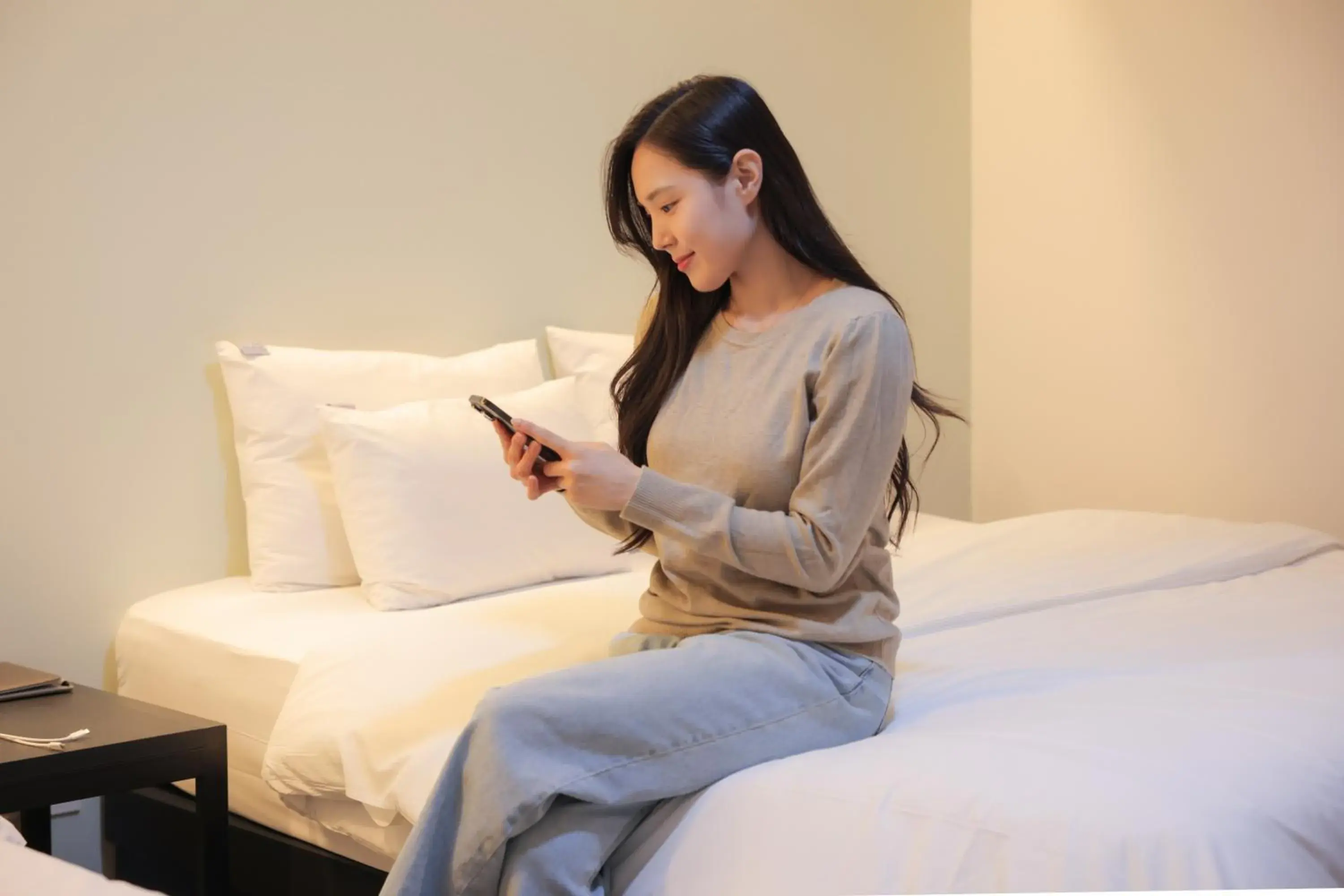 Bed in VIP Hotel Mokpo Bed in VIP Hotel Mokpo