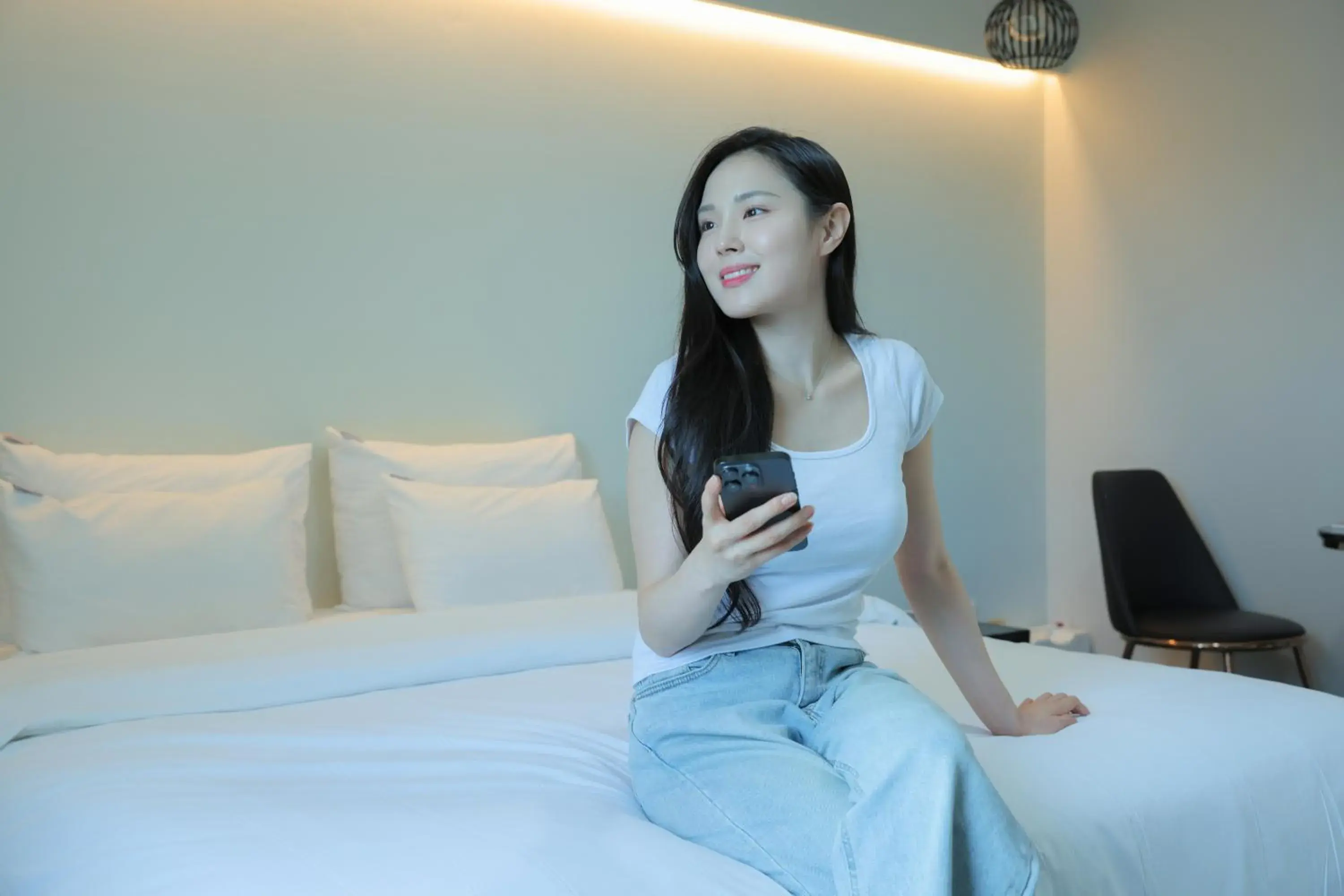 Bed in VIP Hotel Mokpo Bed in VIP Hotel Mokpo