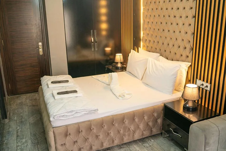 Bed in Ömer Agah Istanbul Hotel Bayrampasa