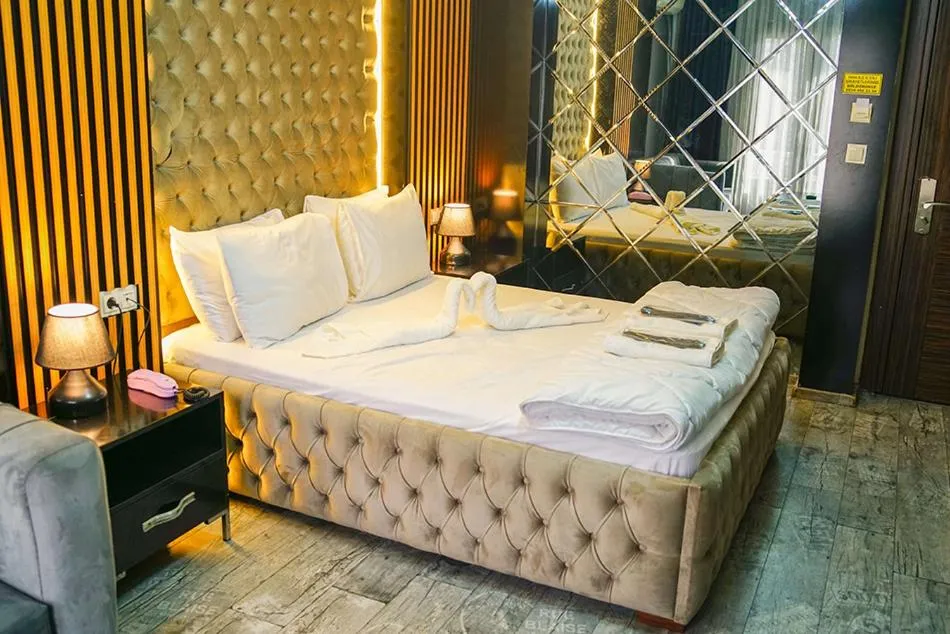 Bed in Ömer Agah Istanbul Hotel Bayrampasa