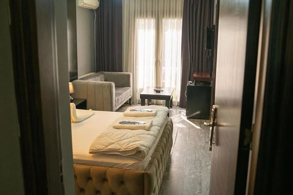 Bed in Ömer Agah Istanbul Hotel Bayrampasa