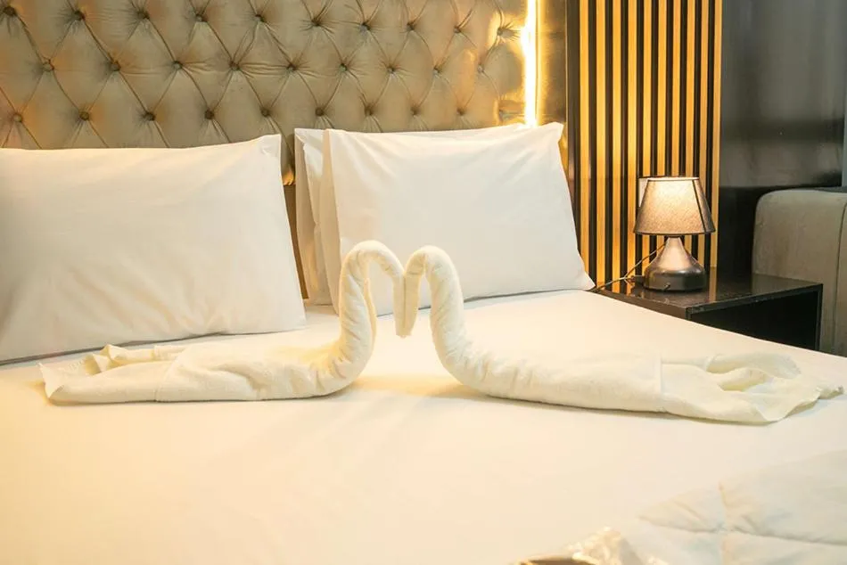 Bed in Ömer Agah Istanbul Hotel Bayrampasa