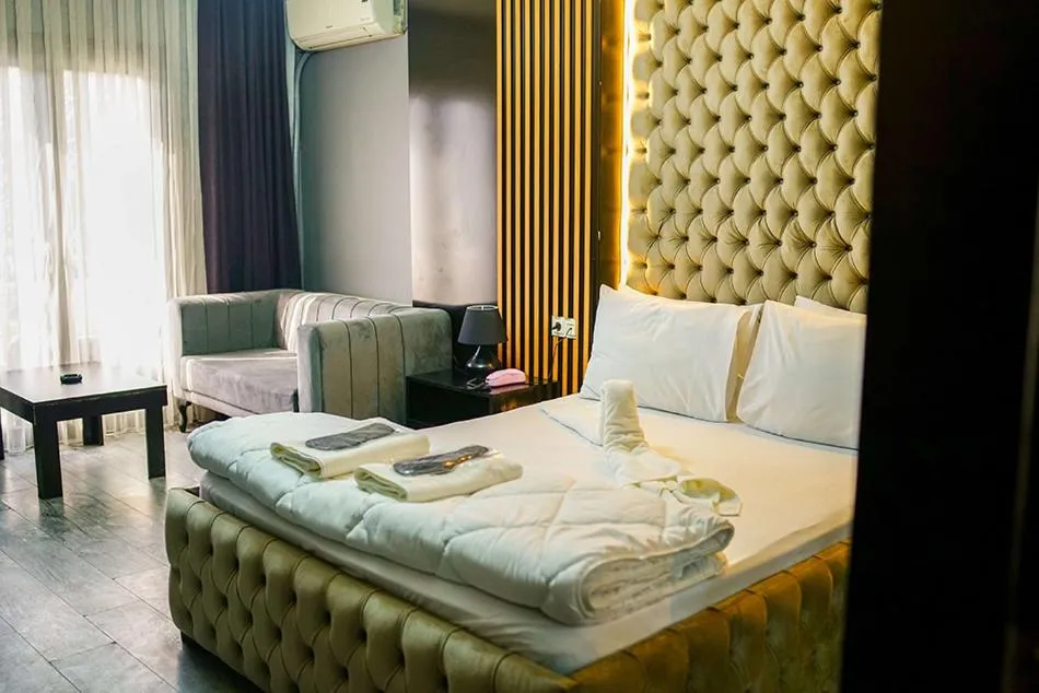 Bed in Ömer Agah Istanbul Hotel Bayrampasa