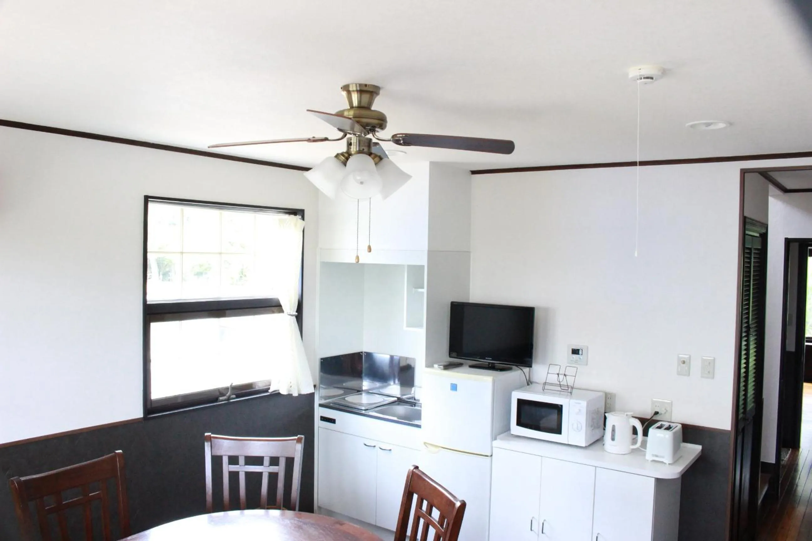 Living room in Nangoku Lodge Booya