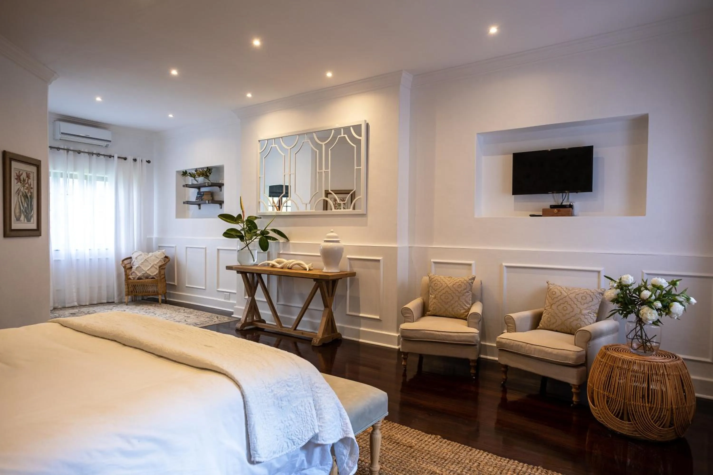 Living room, Bed in Stellenhof Country Estate