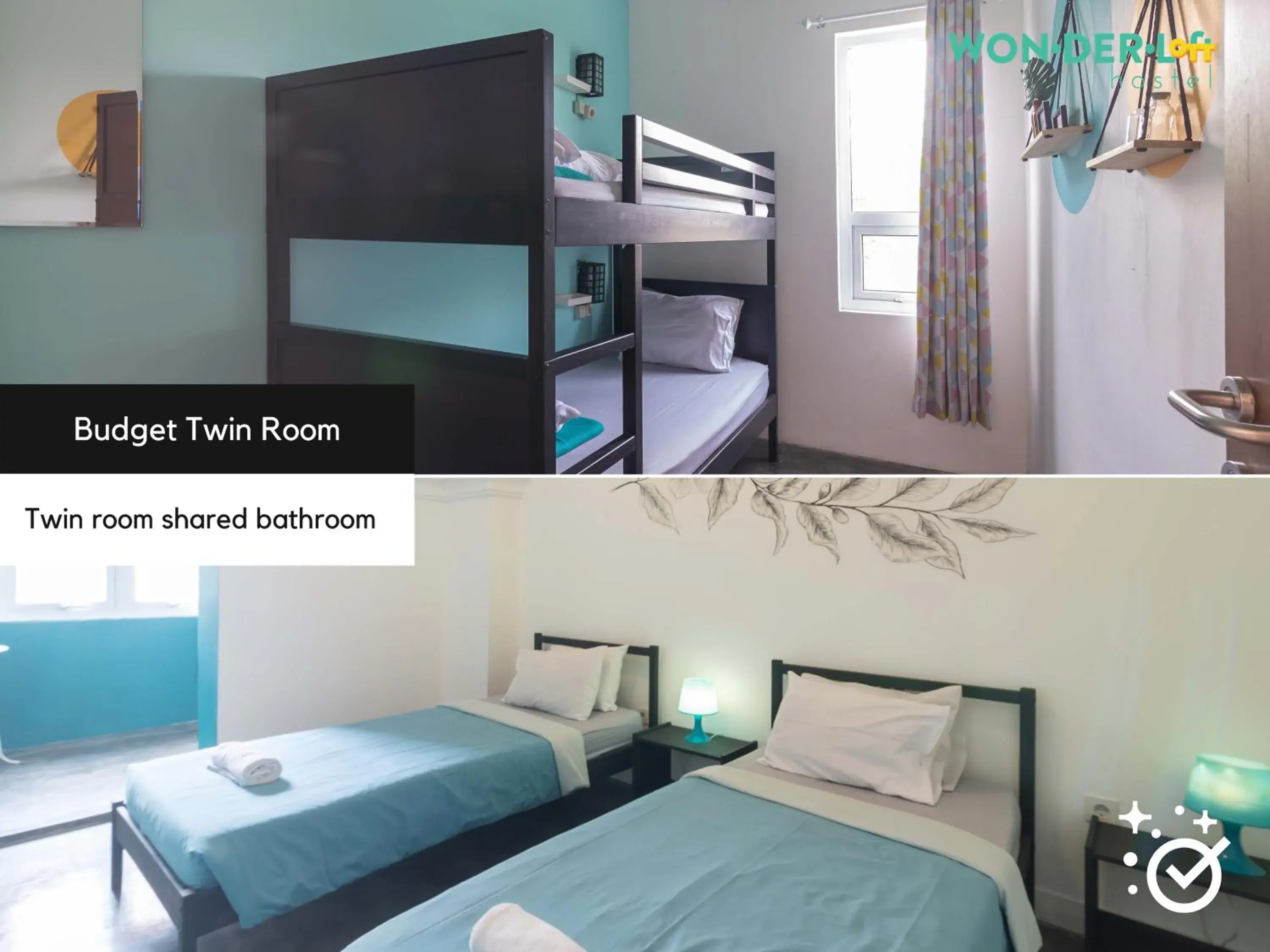 Bedroom, Bed in Wonderloft Hostel Kota Tua Bedroom, Bed in Wonderloft Hostel Kota Tua