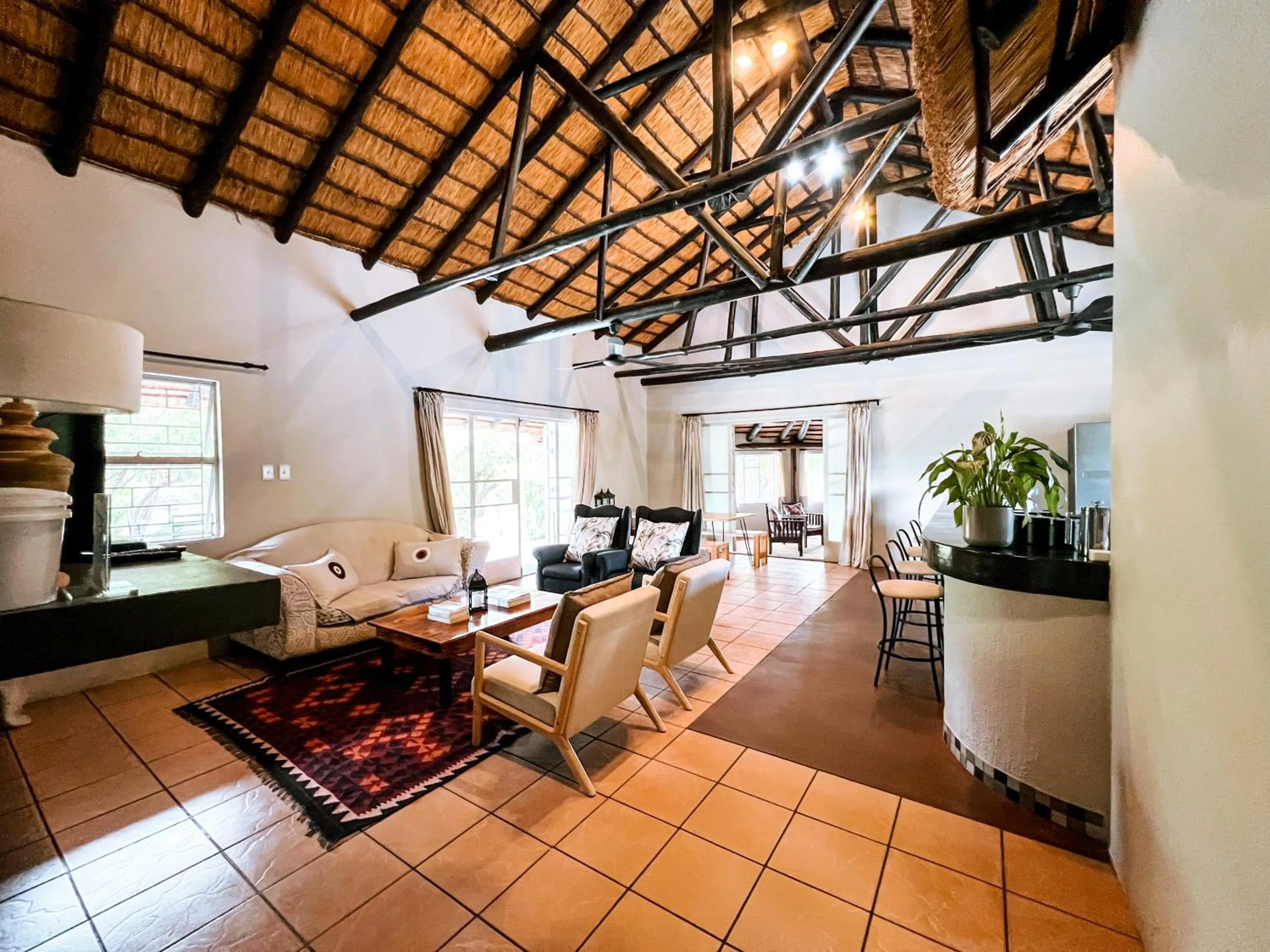 Living room in 24 Degrees South Country Estate