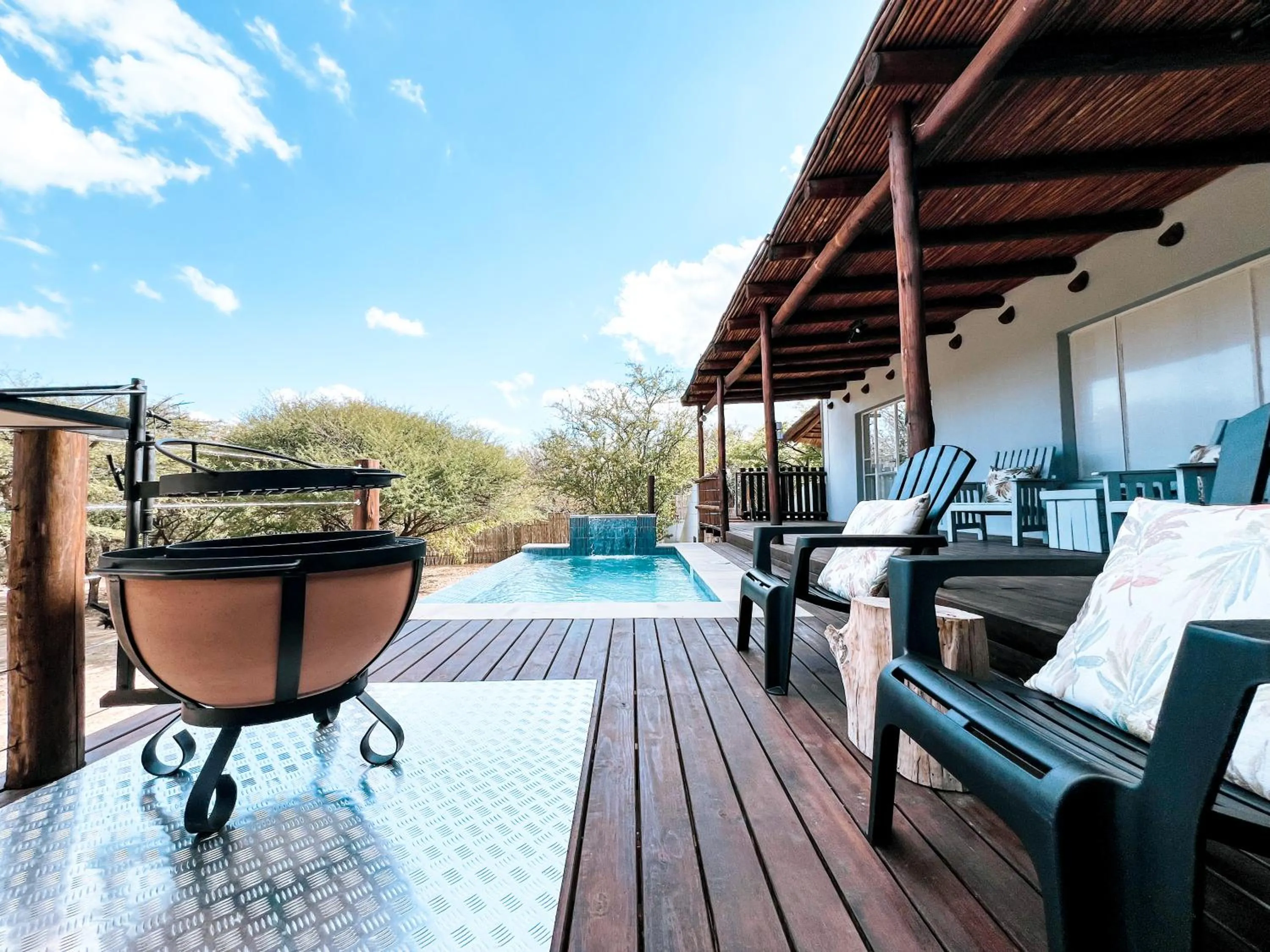 Swimming pool in 24 Degrees South Country Estate