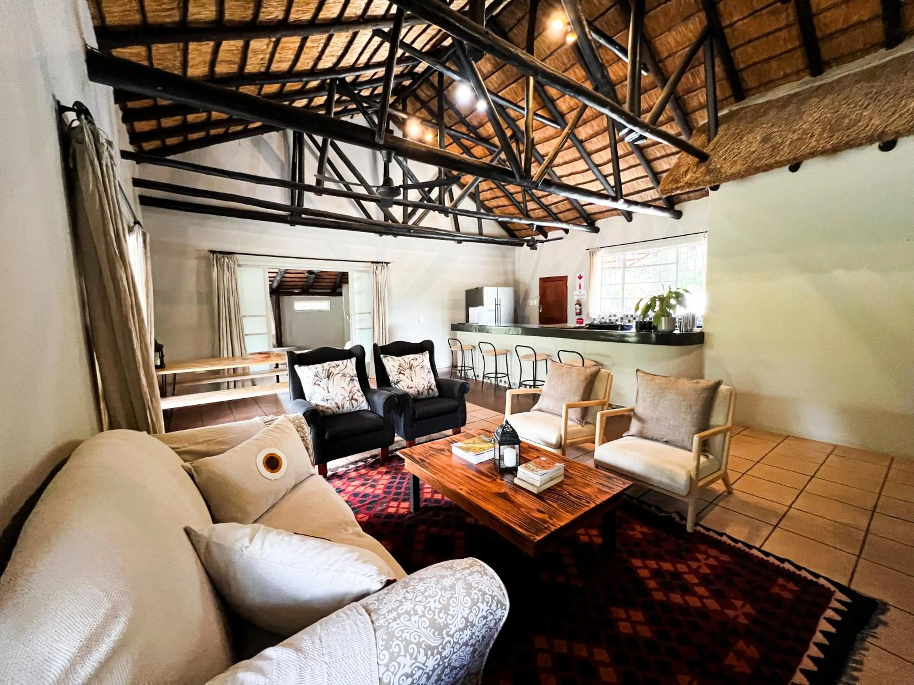 Living room in 24 Degrees South Country Estate