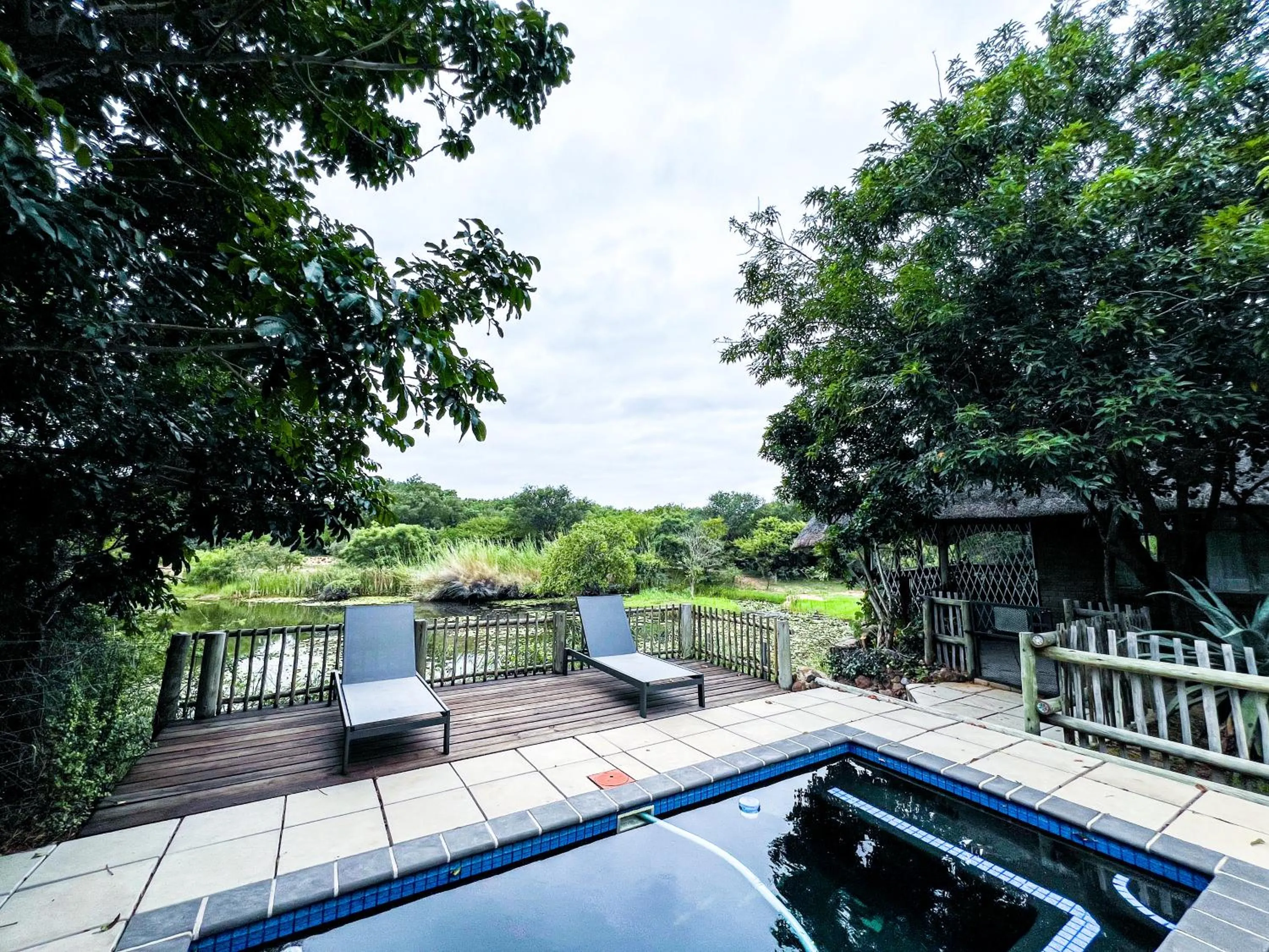 Lake view in 24 Degrees South Country Estate