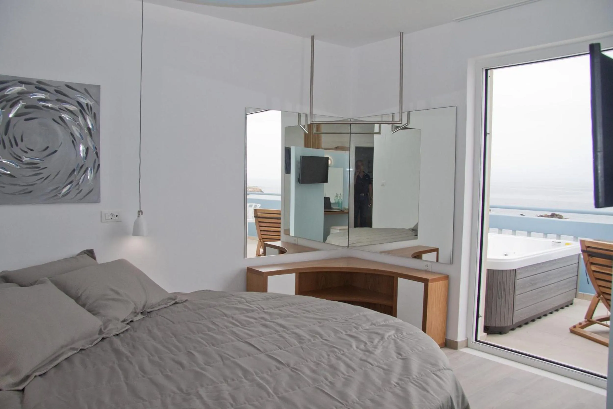 TV and multimedia, Bed in Christina Beach Hotel