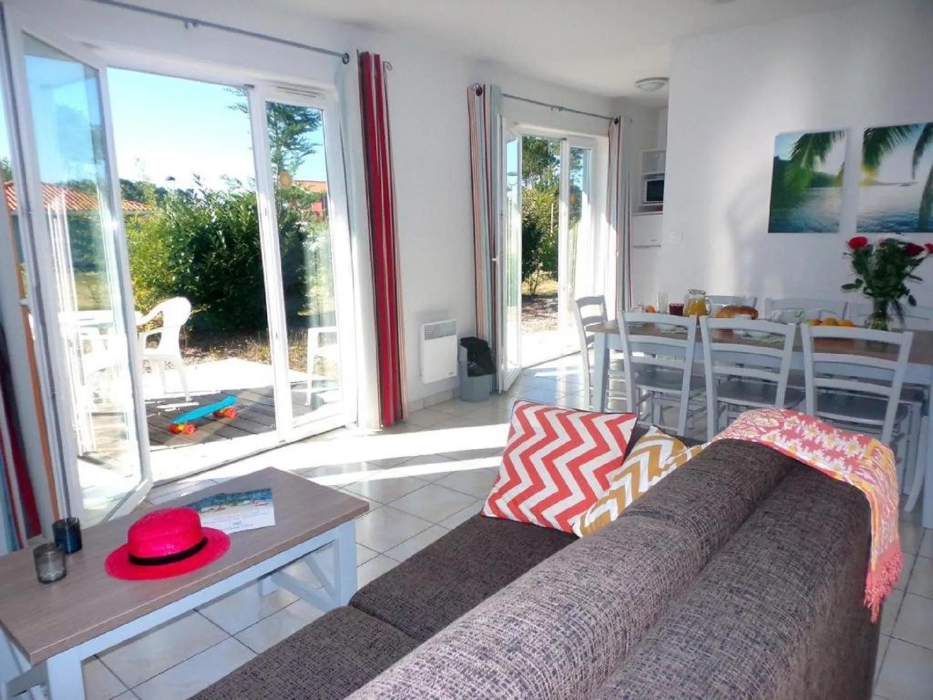 Balcony/Terrace in Laouchet Le Hameau des Grands Lacs