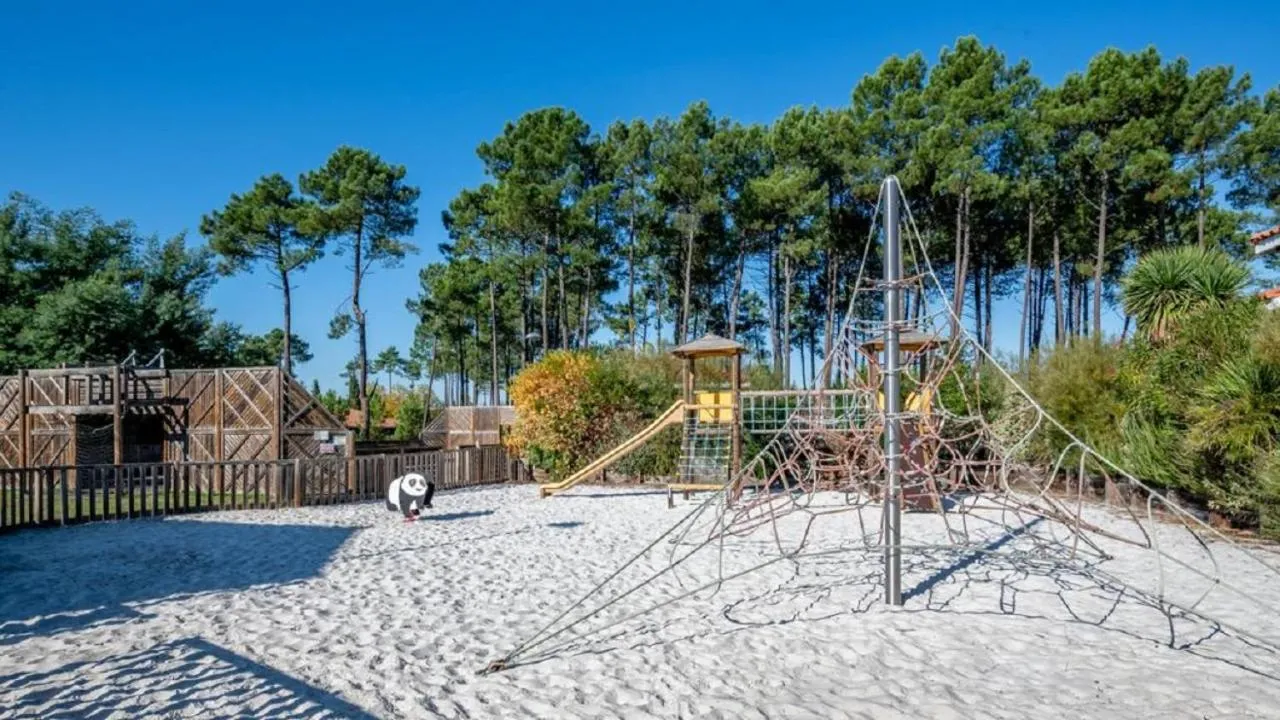 Children play ground in Laouchet Le Hameau des Grands Lacs