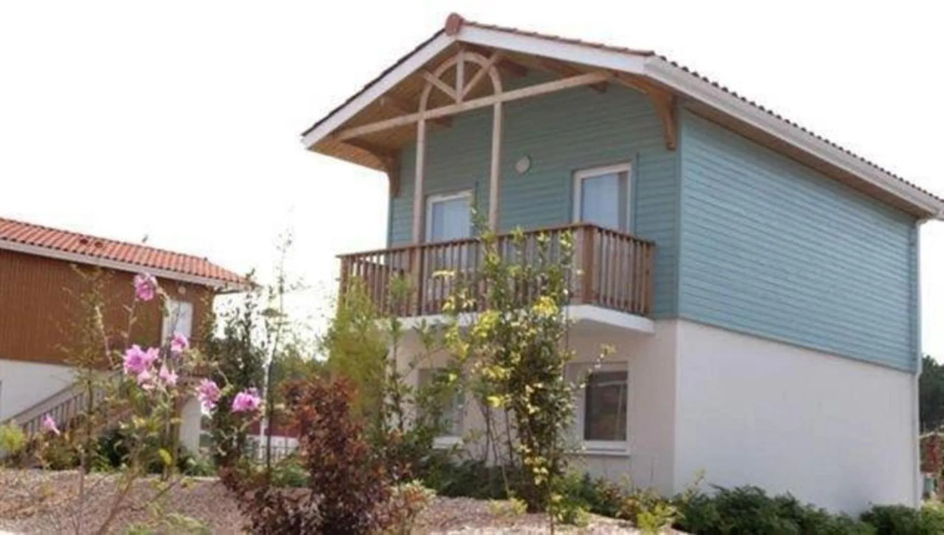 Quiet street view in Laouchet Le Hameau des Grands Lacs
