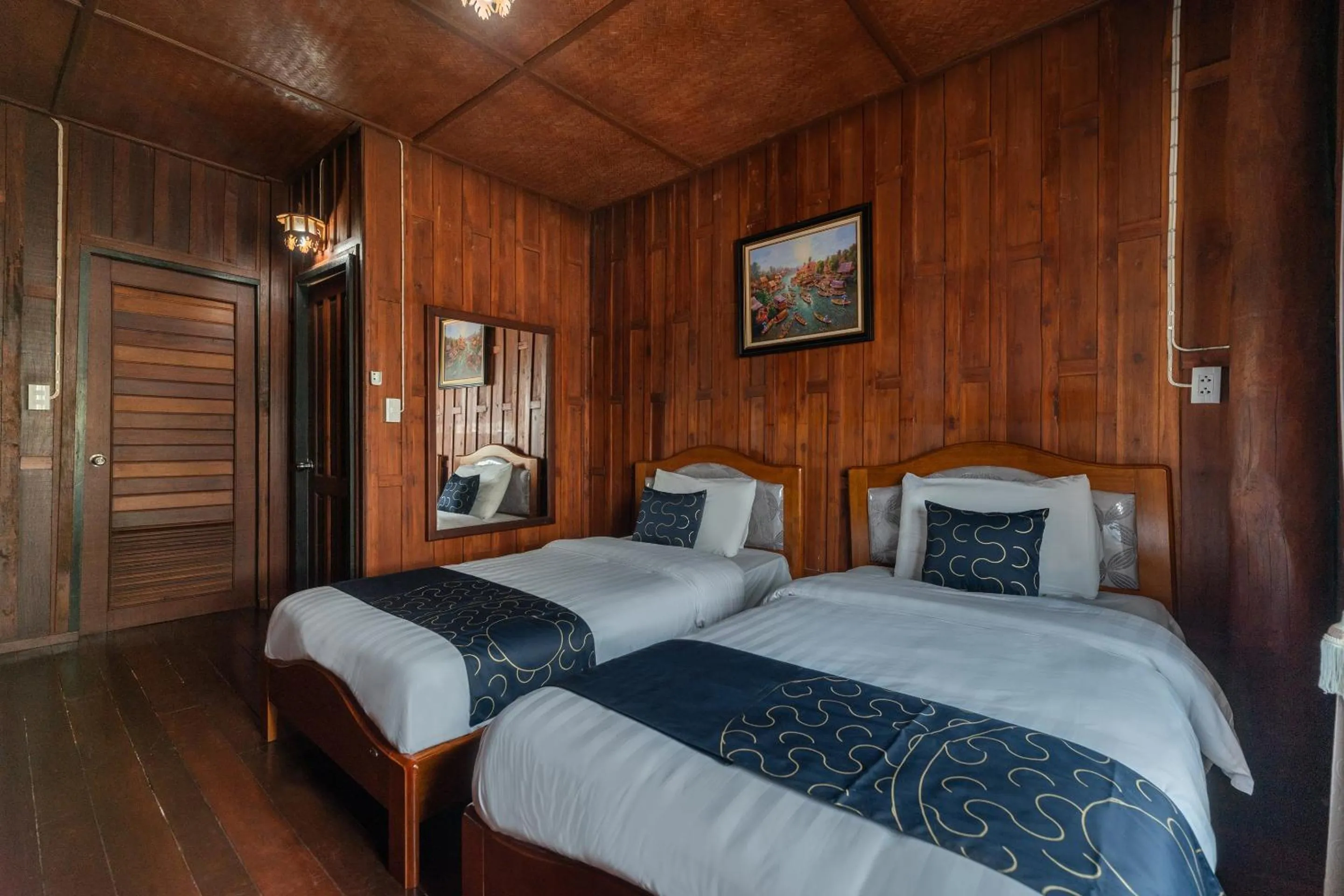 Bedroom in Capital O 805 Suan Palm Farm Nok Resort