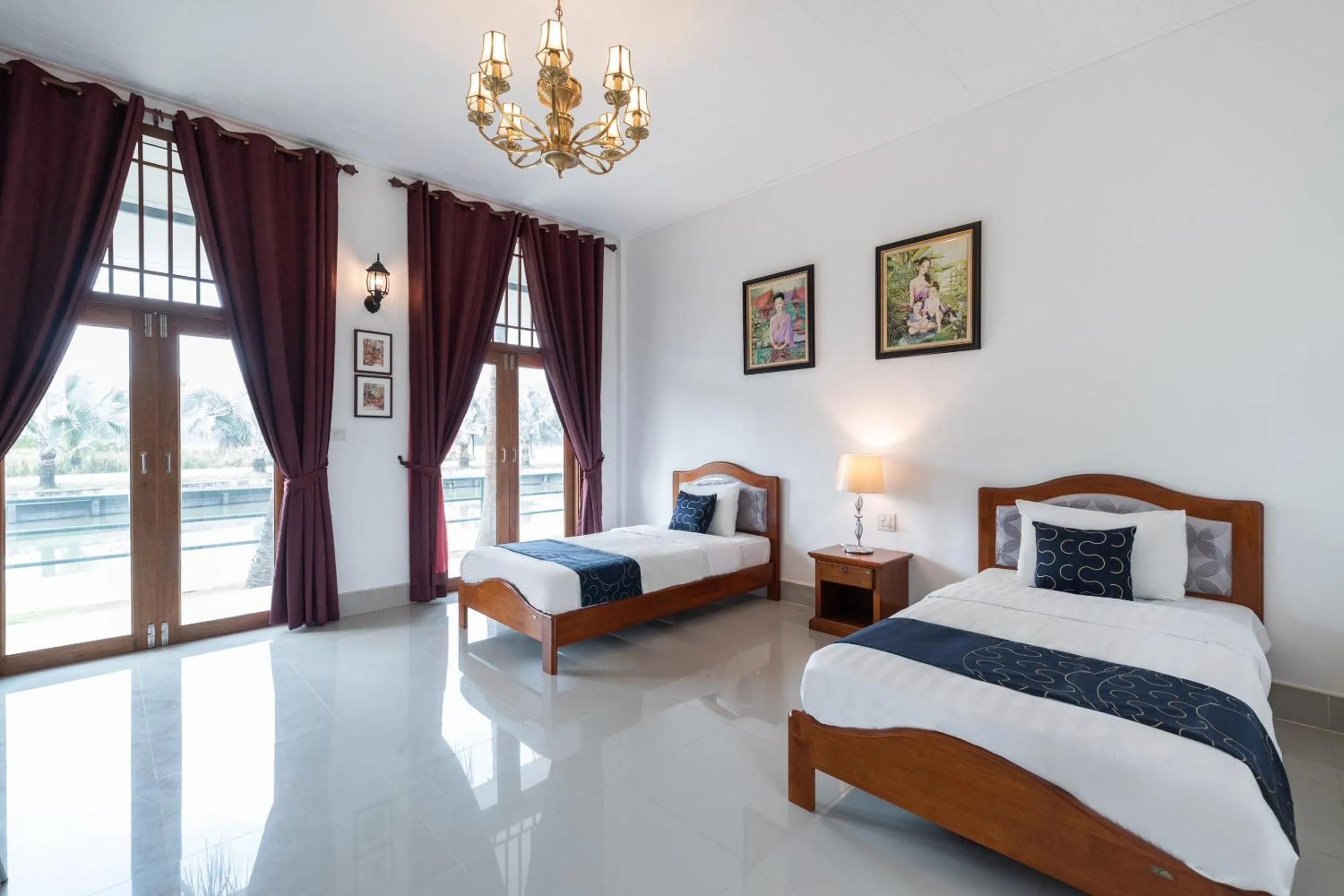 Bedroom in Capital O 805 Suan Palm Farm Nok Resort