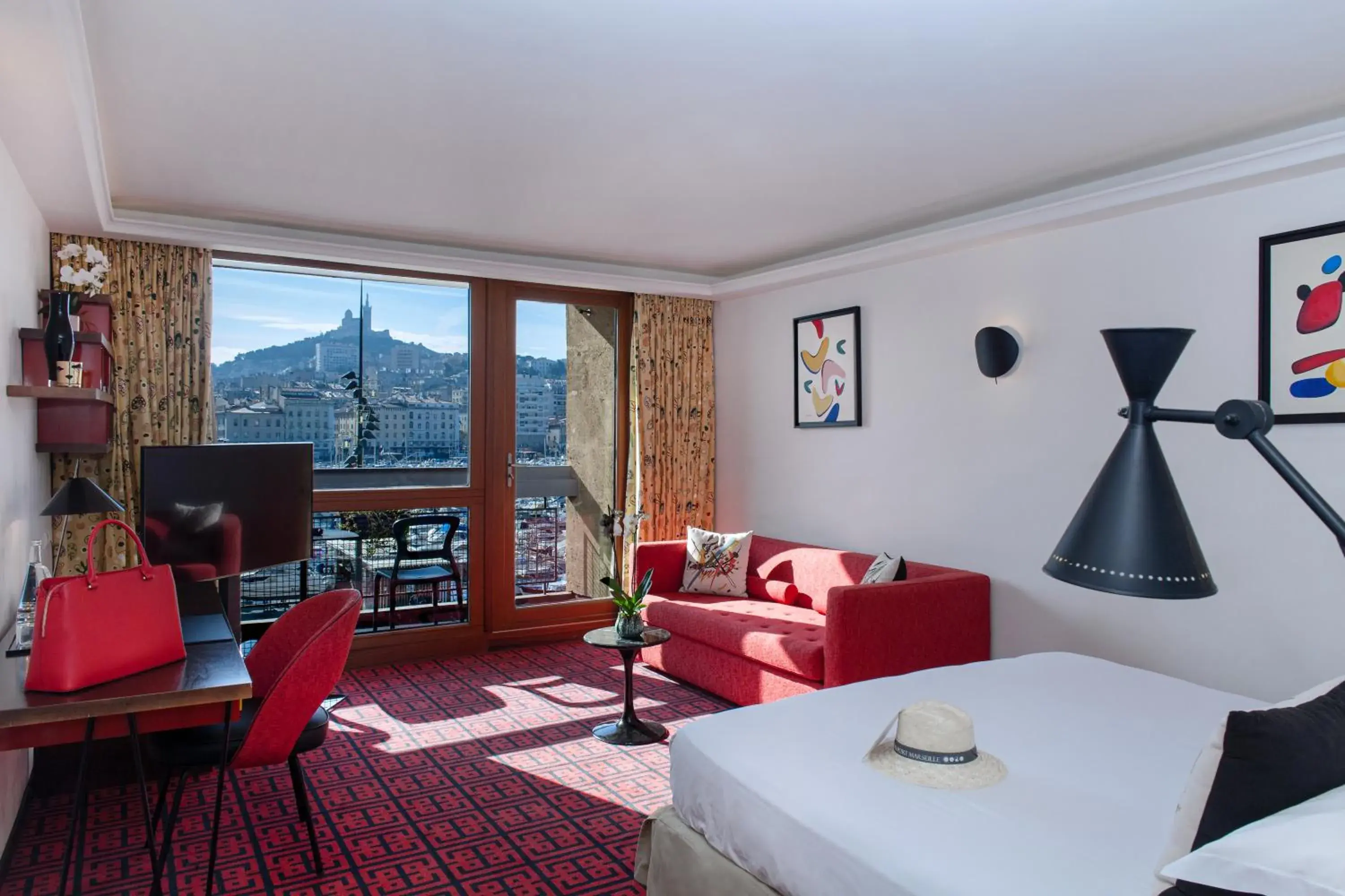 Sea view in La Residence Du Vieux Port Sea view in La Residence Du Vieux Port