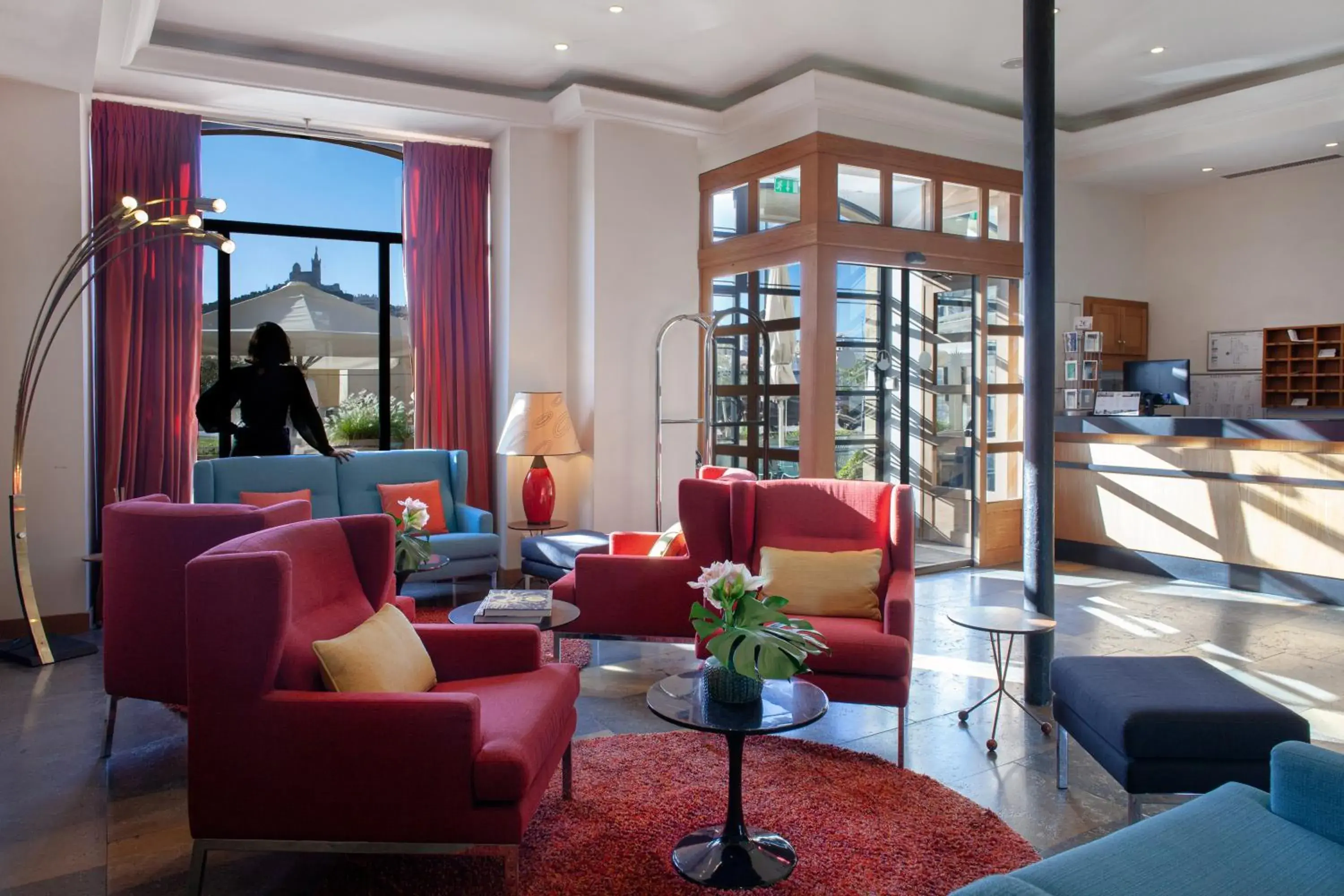 Living room in La Residence Du Vieux Port Living room in La Residence Du Vieux Port