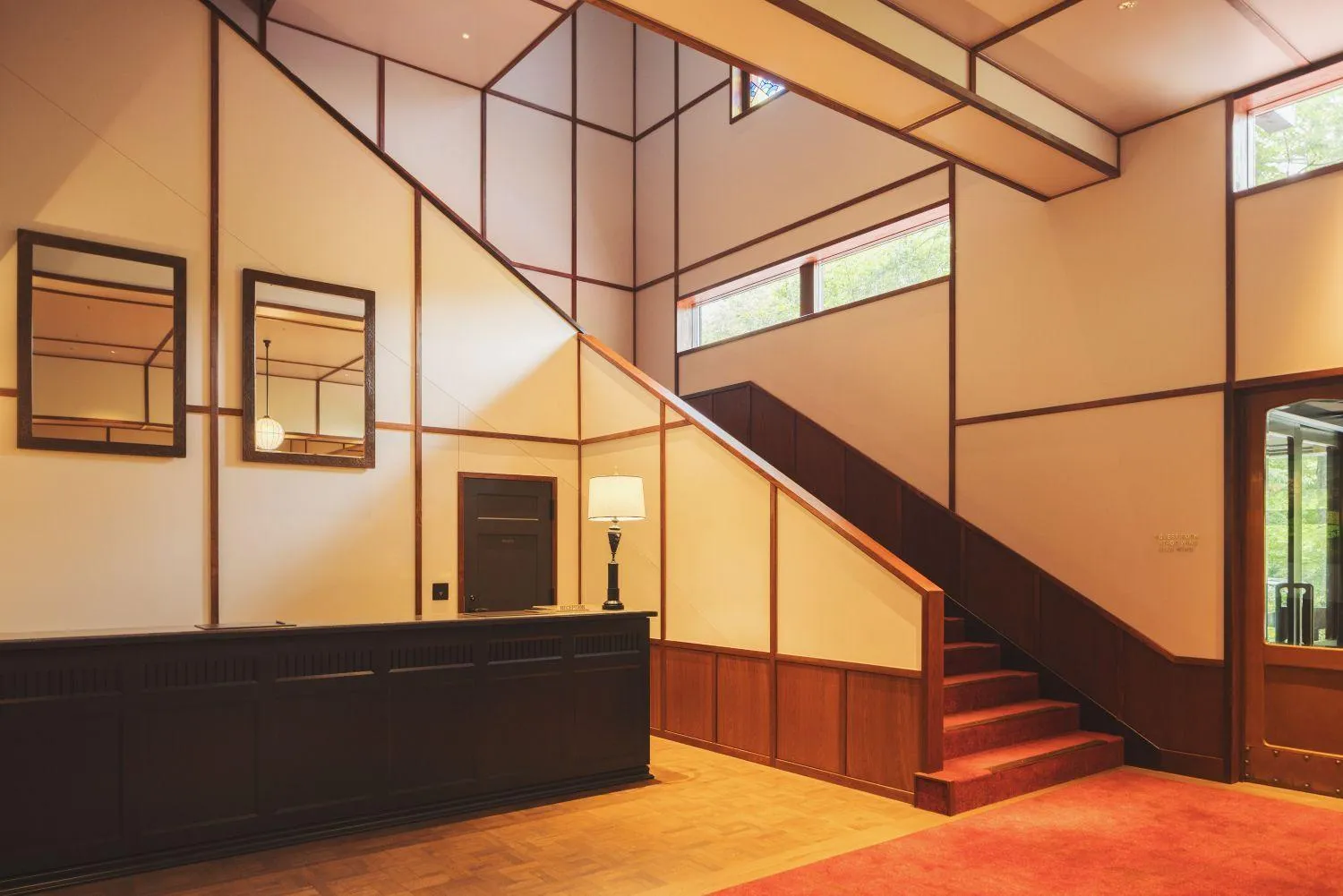 Lobby or reception in Mampei Hotel