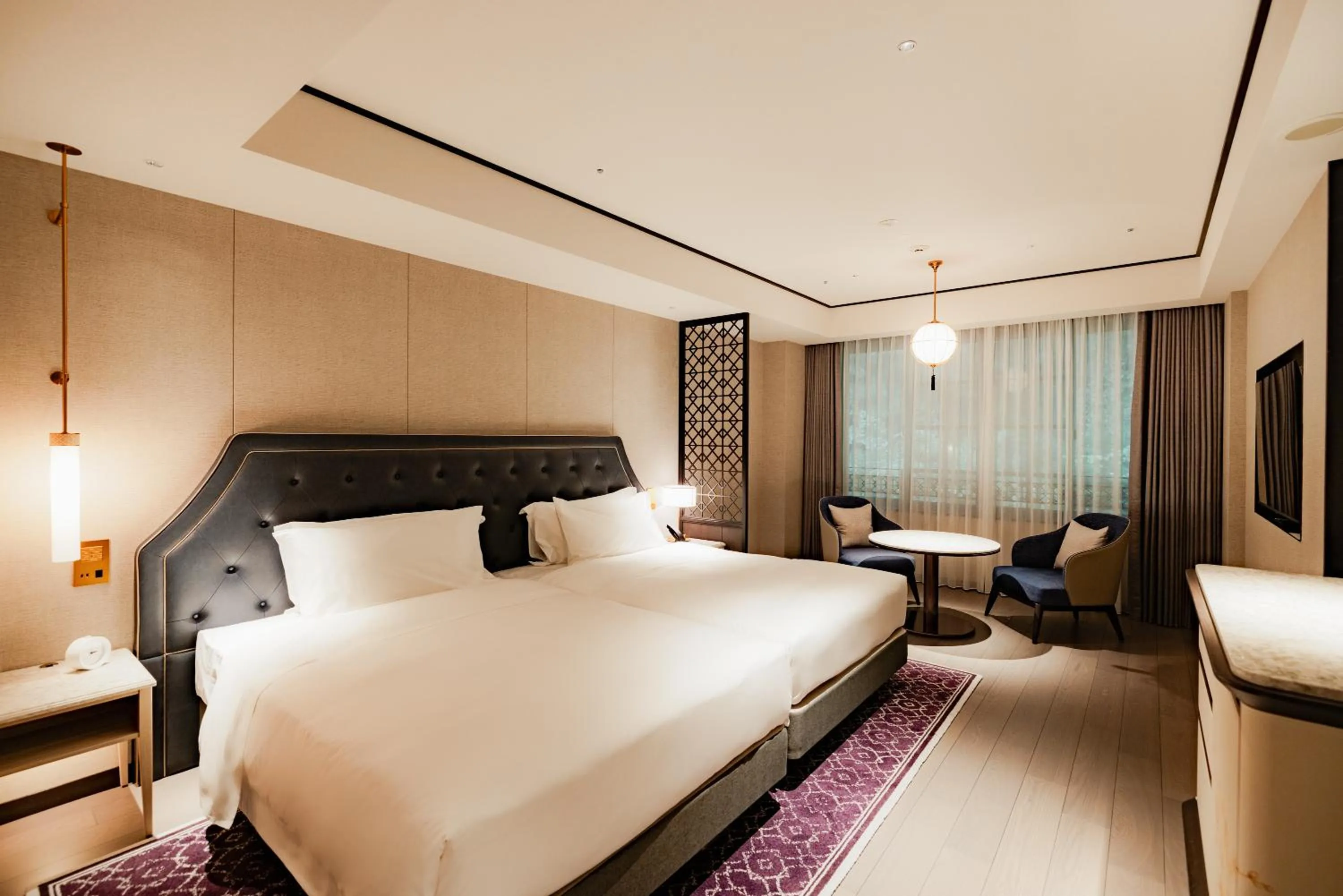 Photo of the whole room, Bed in Mampei Hotel