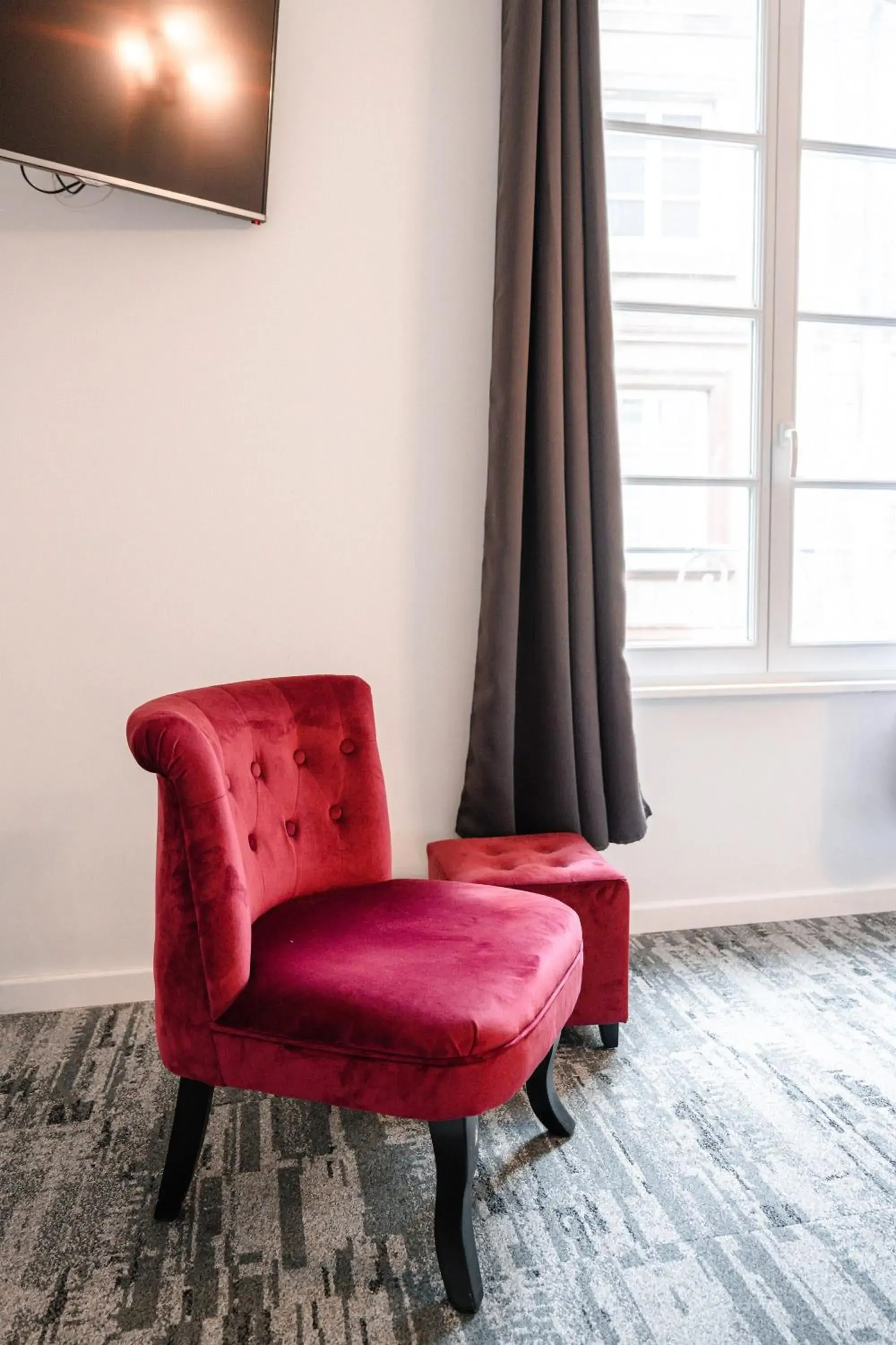 TV and multimedia, Seating Area in Hotel Des Arts