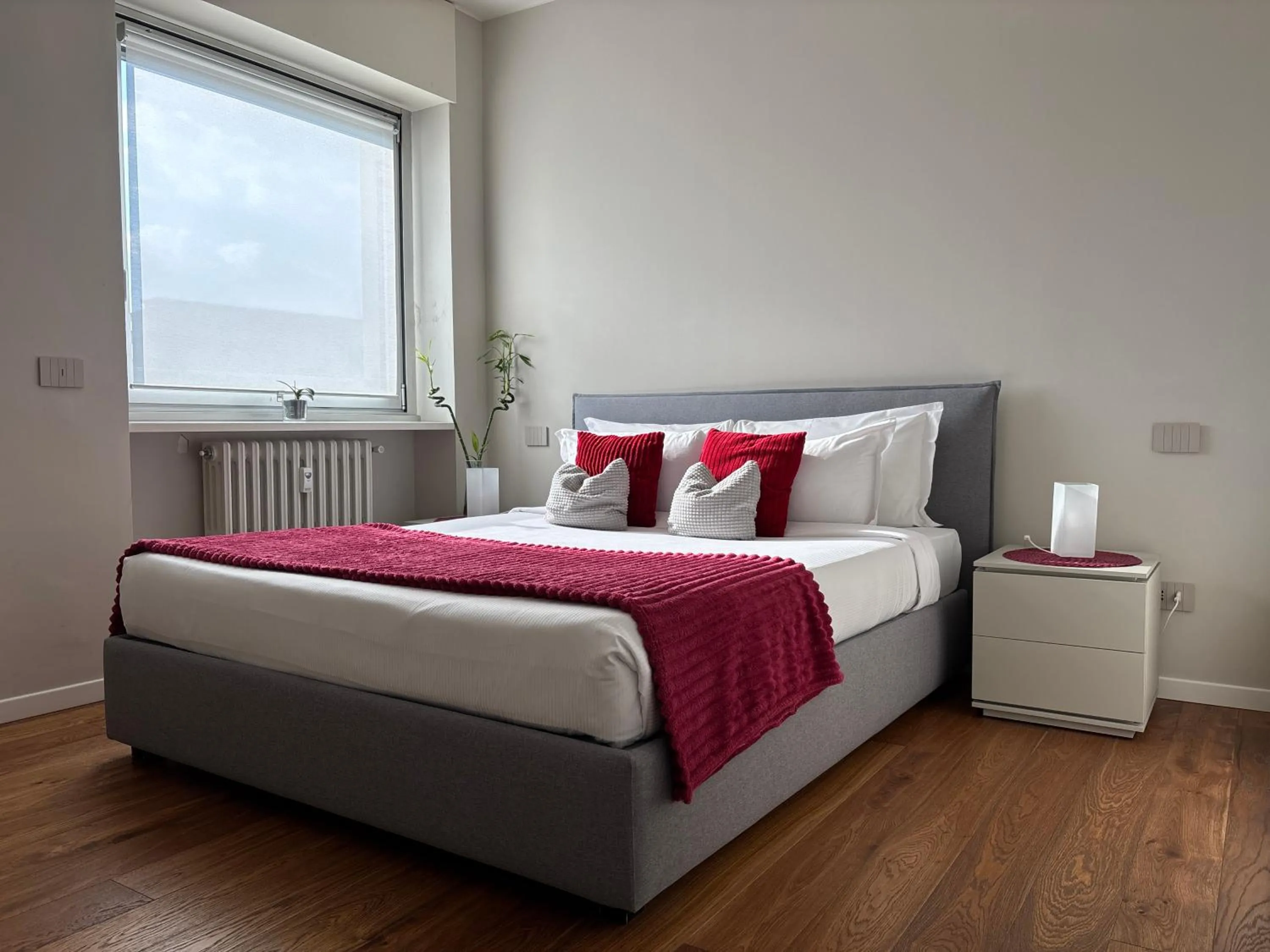 Bed in Aparthotel Isola