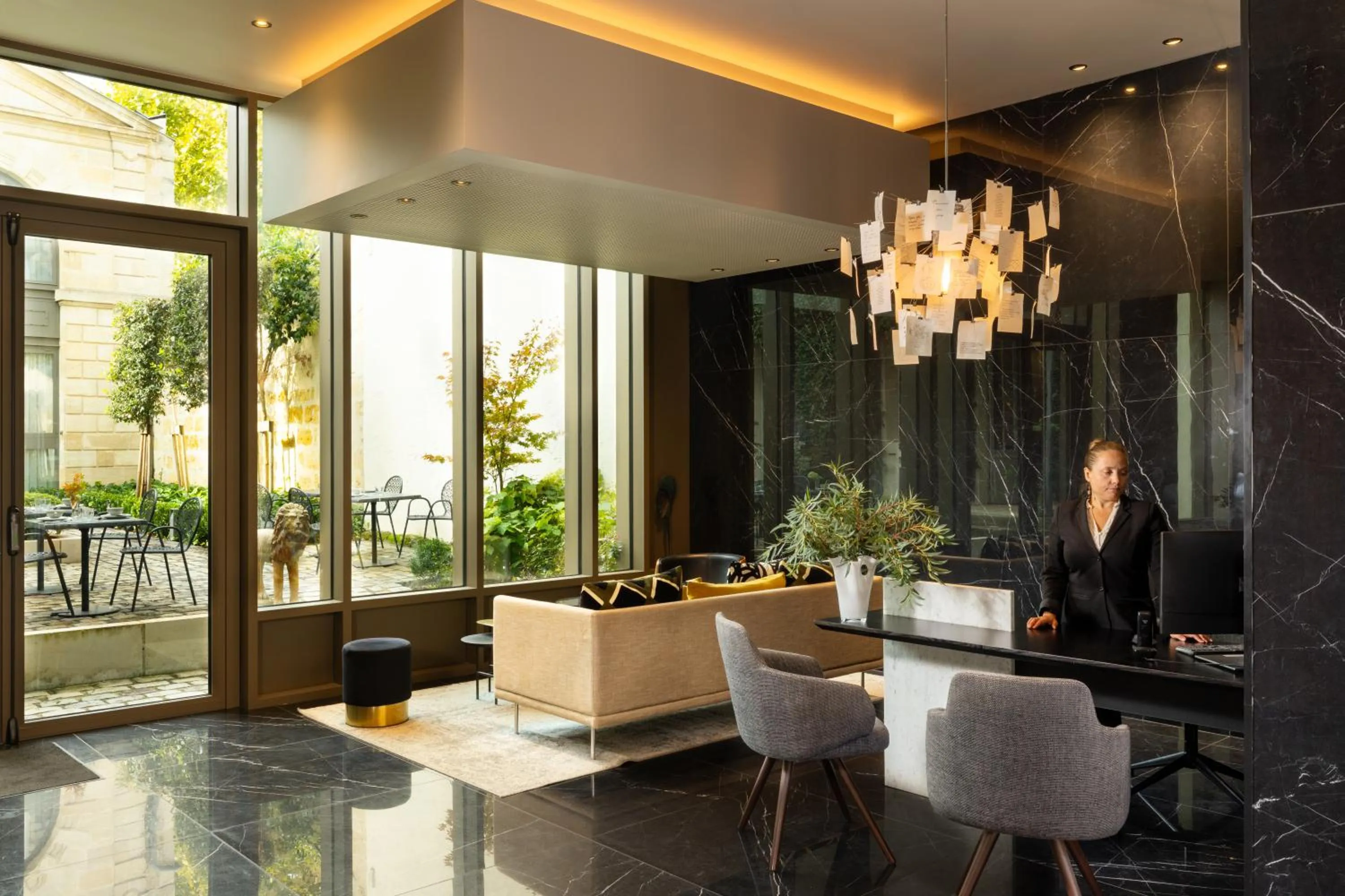 Living room in Hôtel La Maison Bord'eaux